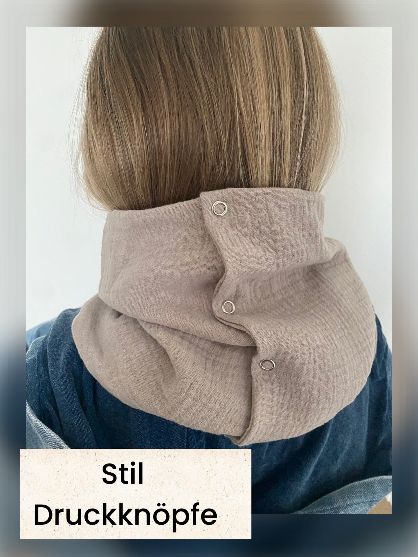 Dein Design | Loop | Slub Musselinloop | Frühling Herbst