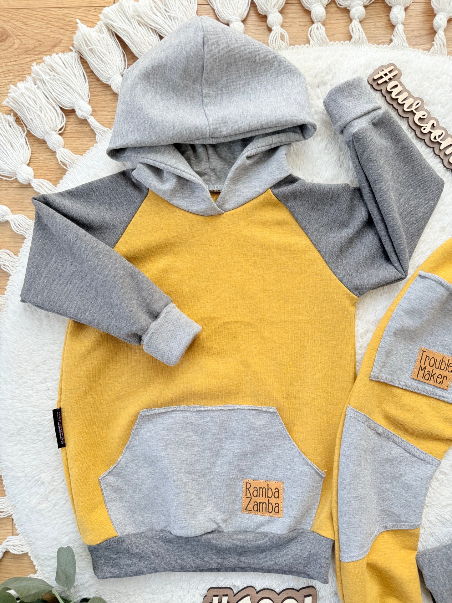 Raglan Hoodie | Used Look