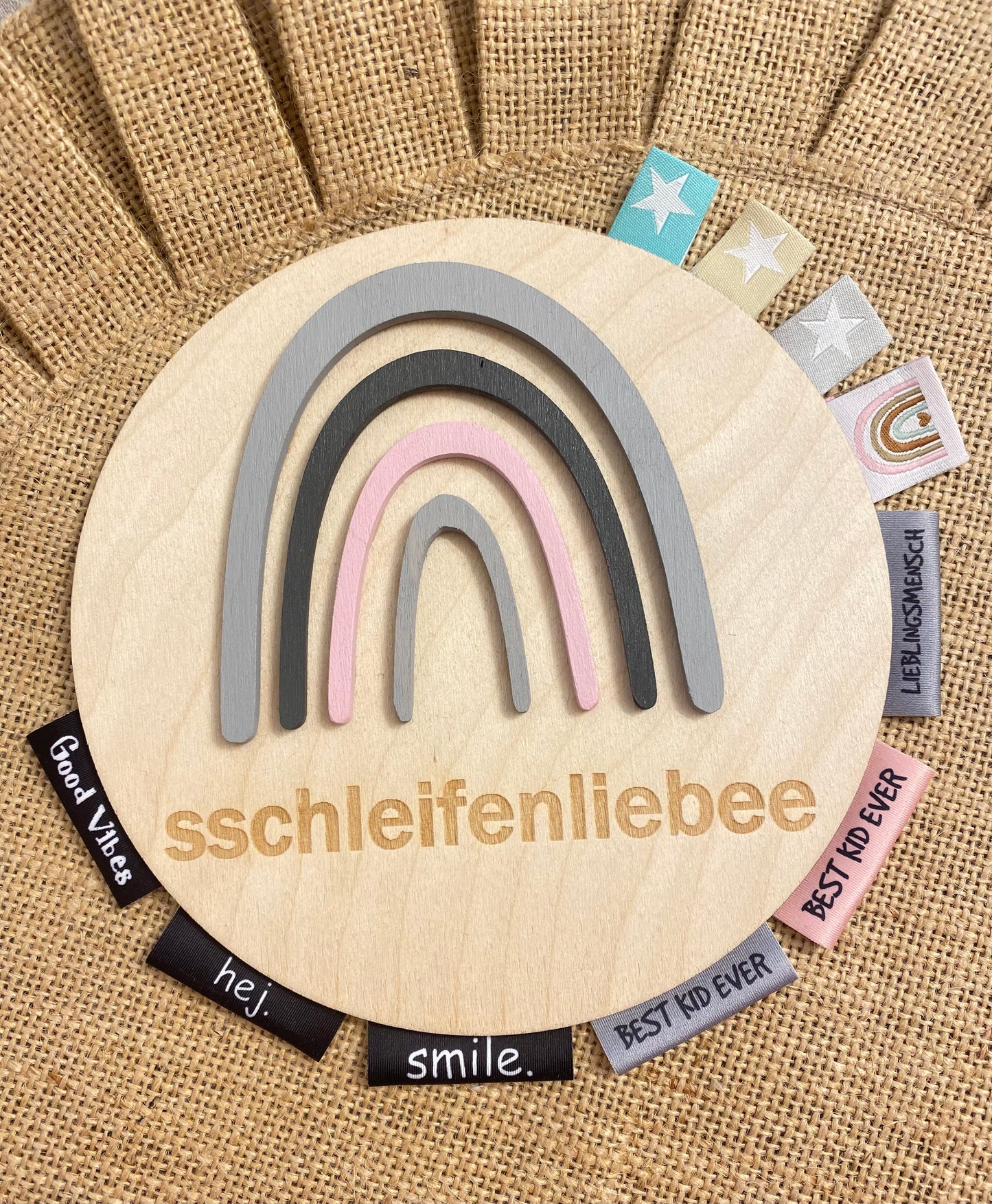 Dein Design | Schlichte Beanie | Dreieckloop | Melierte Farben