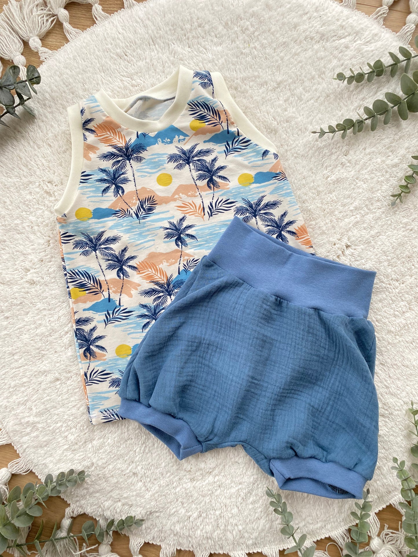 Dein Design | Shorty Buxe | Musselin-Shorts | Schlichte Eleganz | Farbwahl