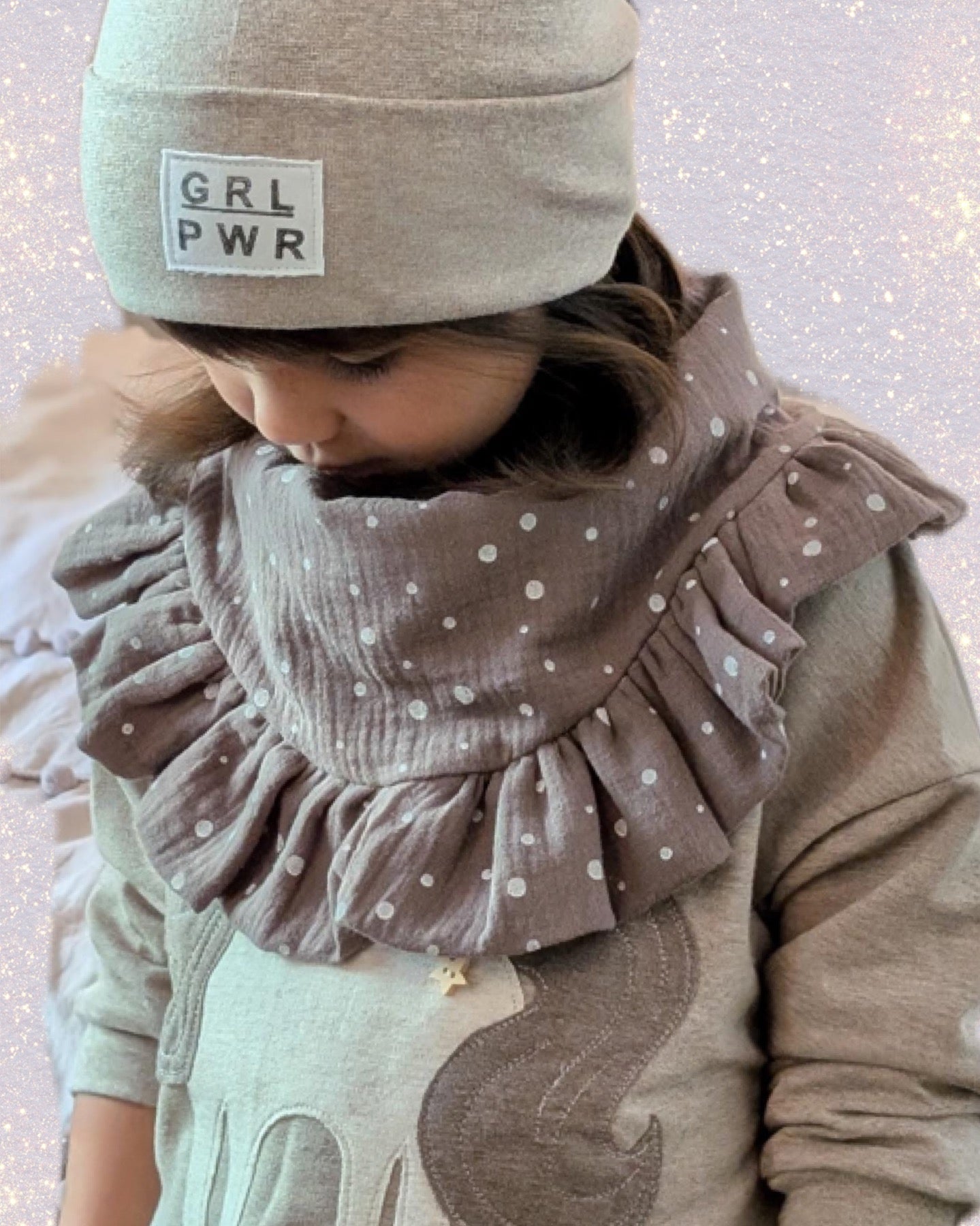 Dein Design | Hipster Beanie | Used-Look & Leder Label | Dreieckloop | Melierte Farben