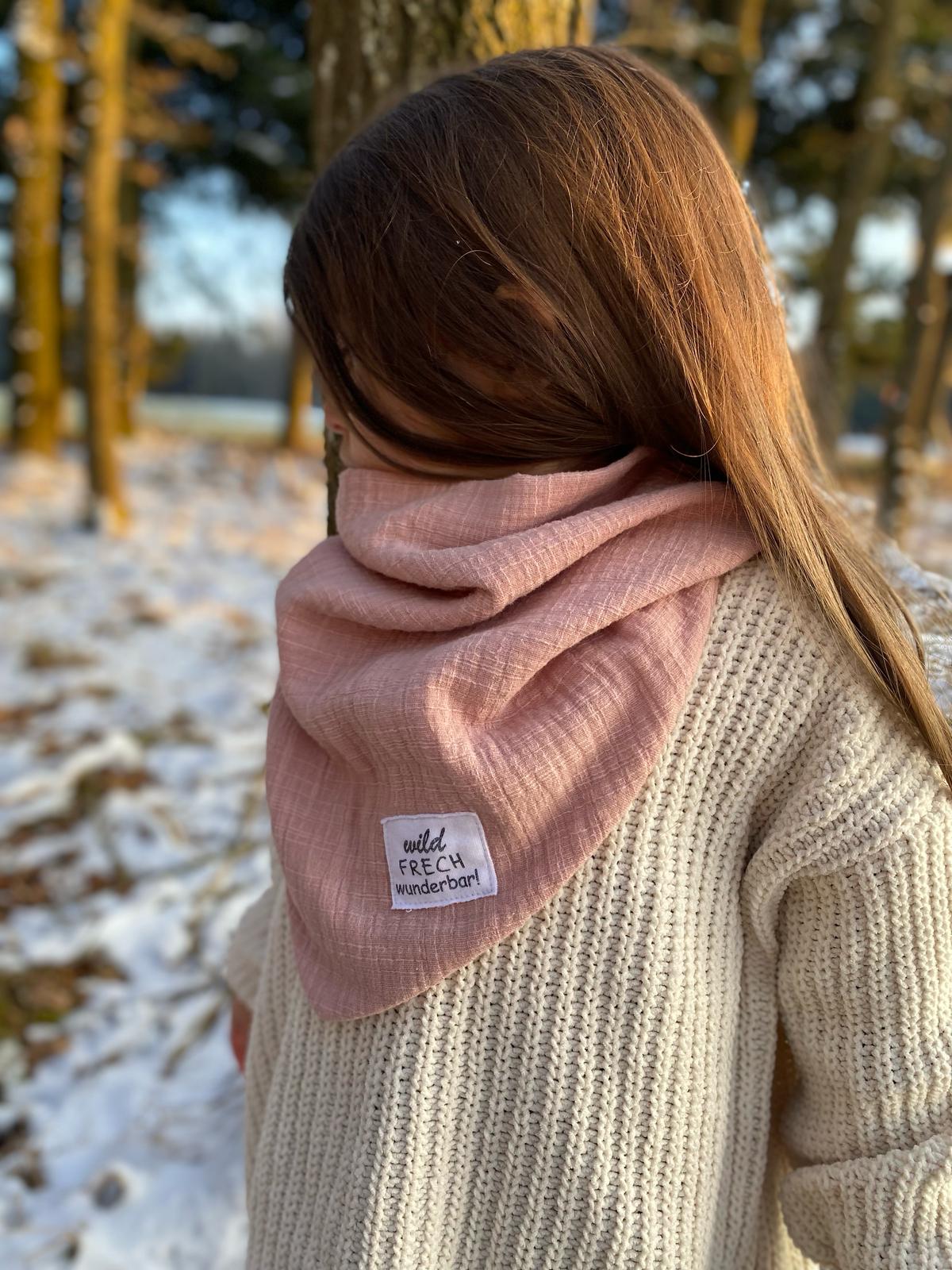 Dein Design | Loop | Slub Musselinloop | Frühling Herbst
