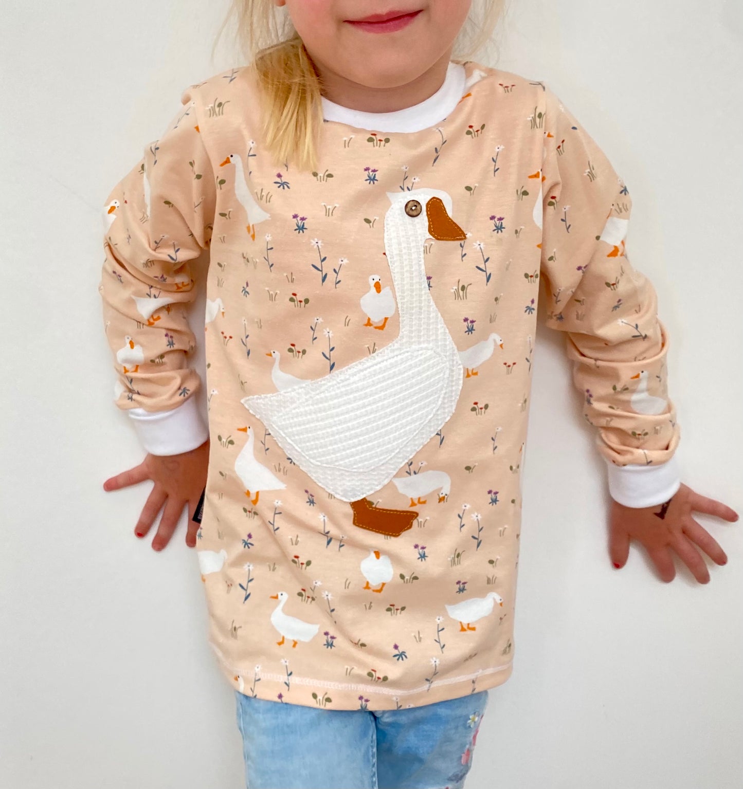 Longsleeve ab Körpergröße 80 cm | Gans