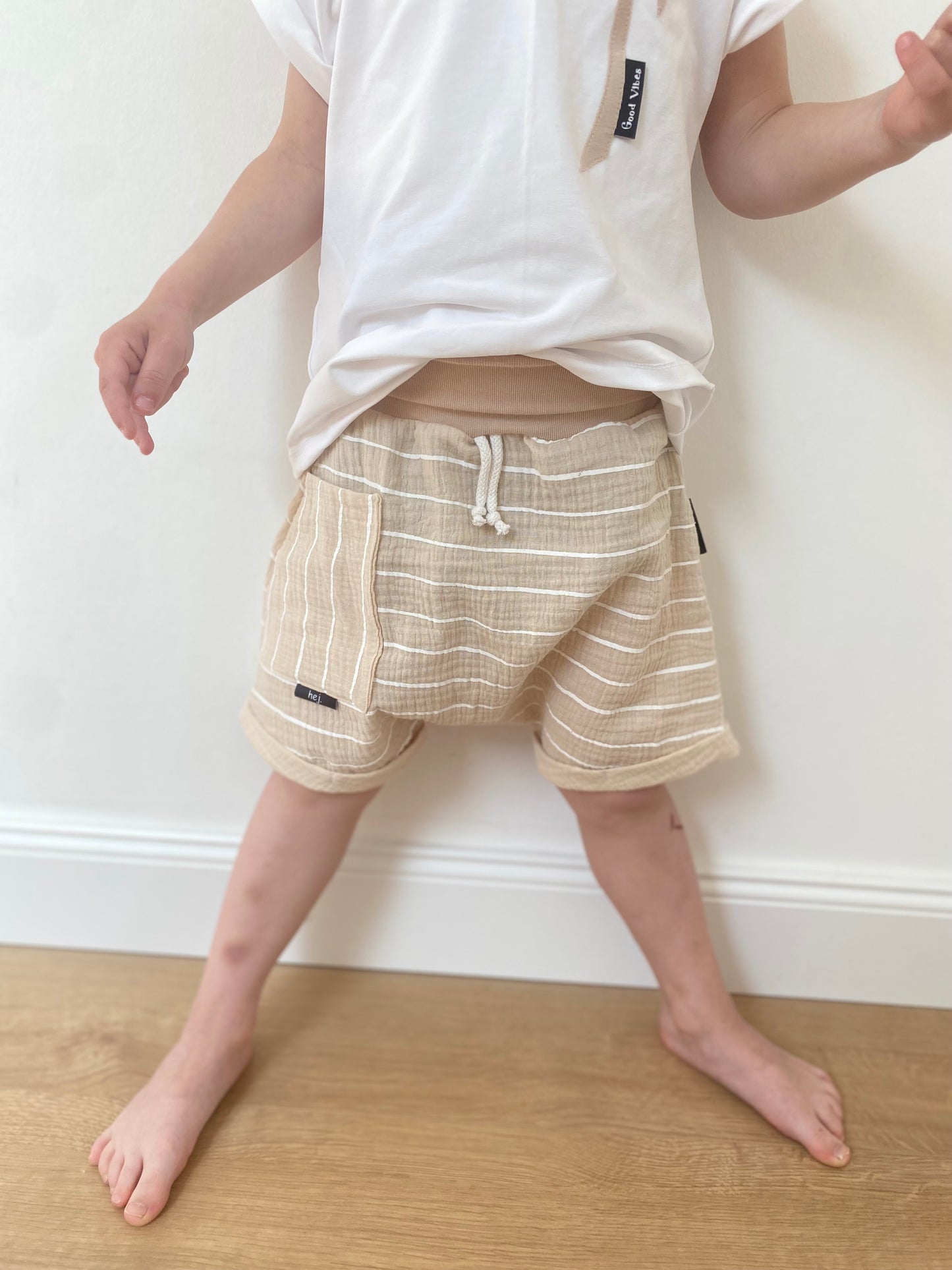Loose Fit Shorts | Musselin
