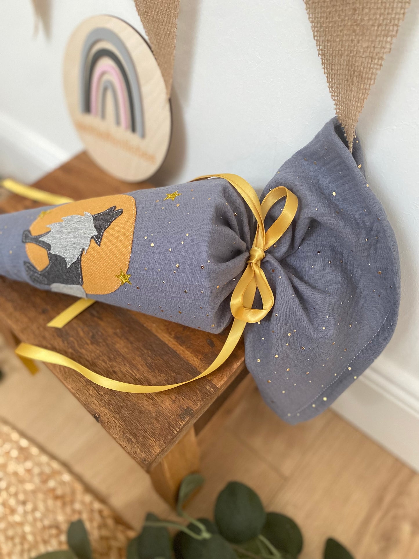 Geschwistertüte | Geschwisterschultüte | Kitatüte | Zuckertüte | 35 cm | Wolf