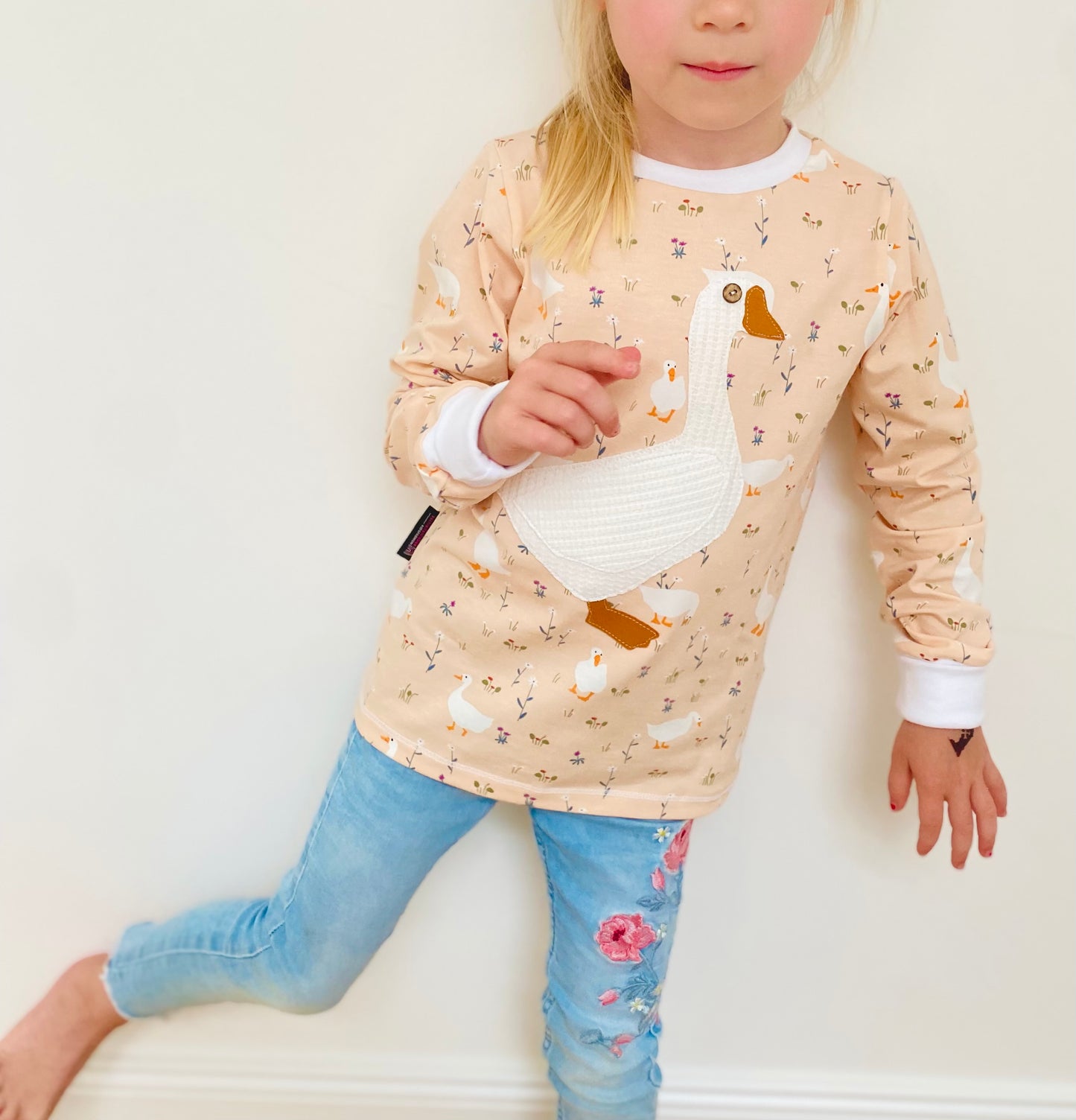 Longsleeve ab Körpergröße 80 cm | Gans