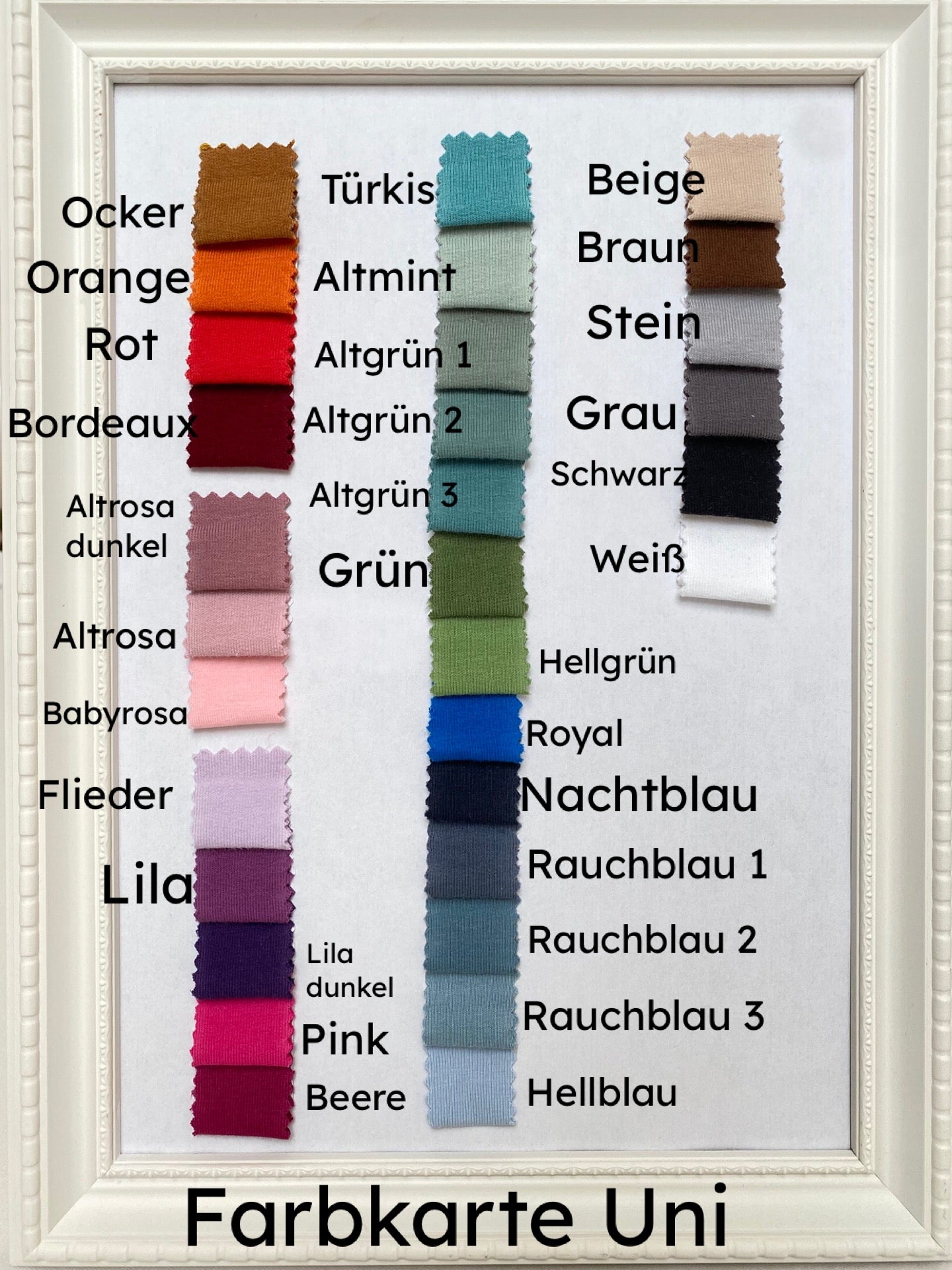 Dein Design | Schlichte Beanie | Dreieckloop | Uni Farben