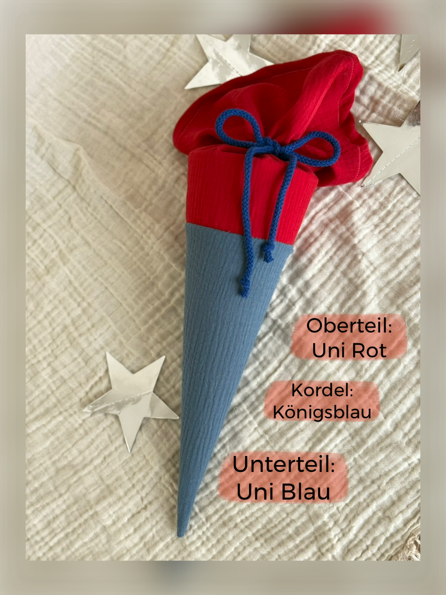 Dein Design | MIX IT - Alle Farben! Schultüte 70 cm & Geschwistertüte 35 cm für Jungen & Mädchen
