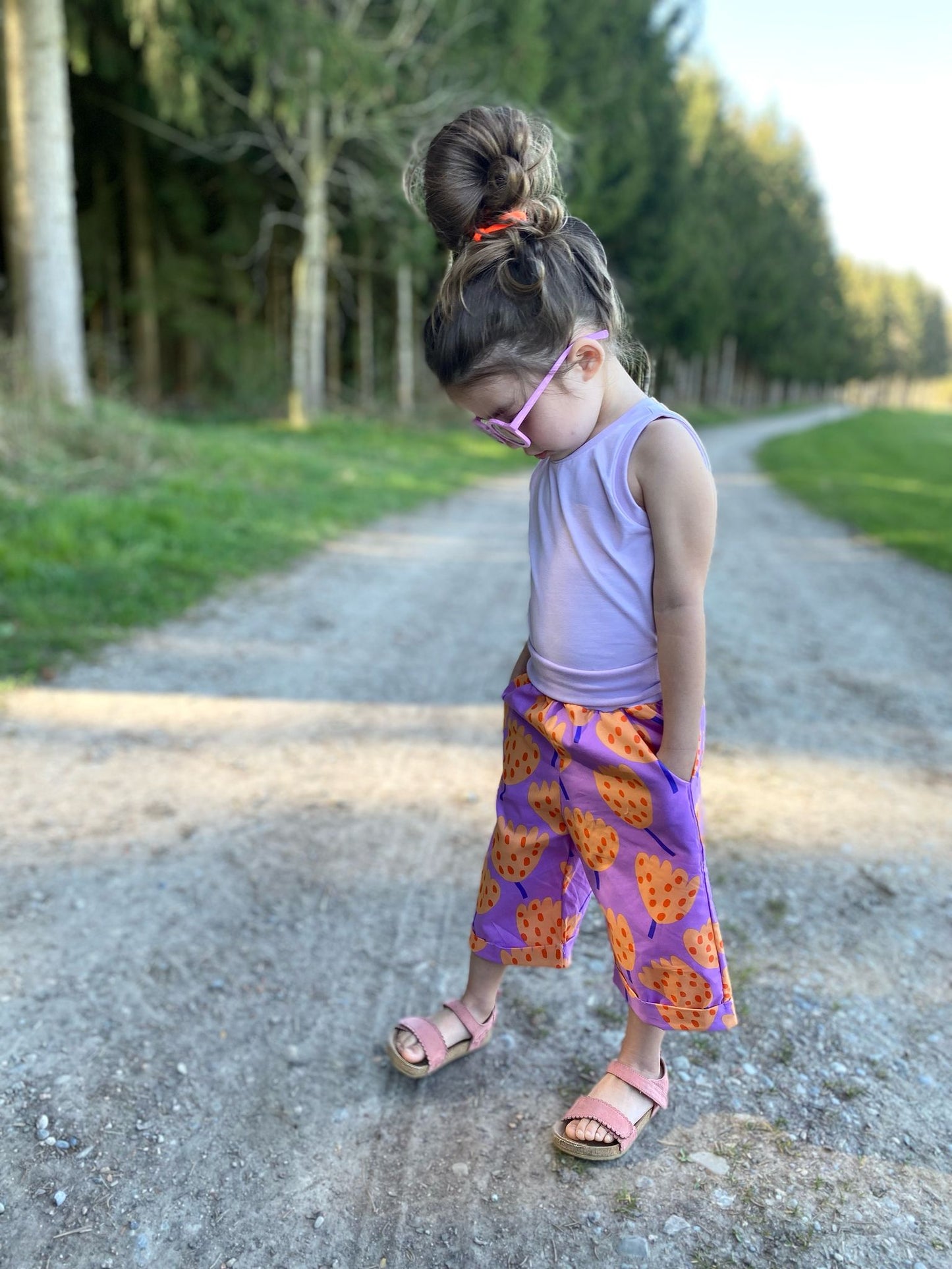 Culotte | Weite Hose | Leichte Baumwolle