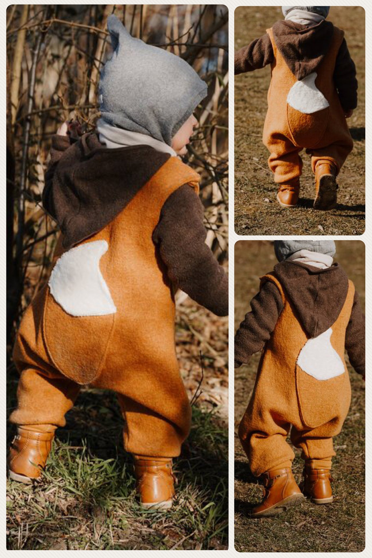 Walk Jumpsuit | Fuchs | 100% Schurwolle Schafwolle
