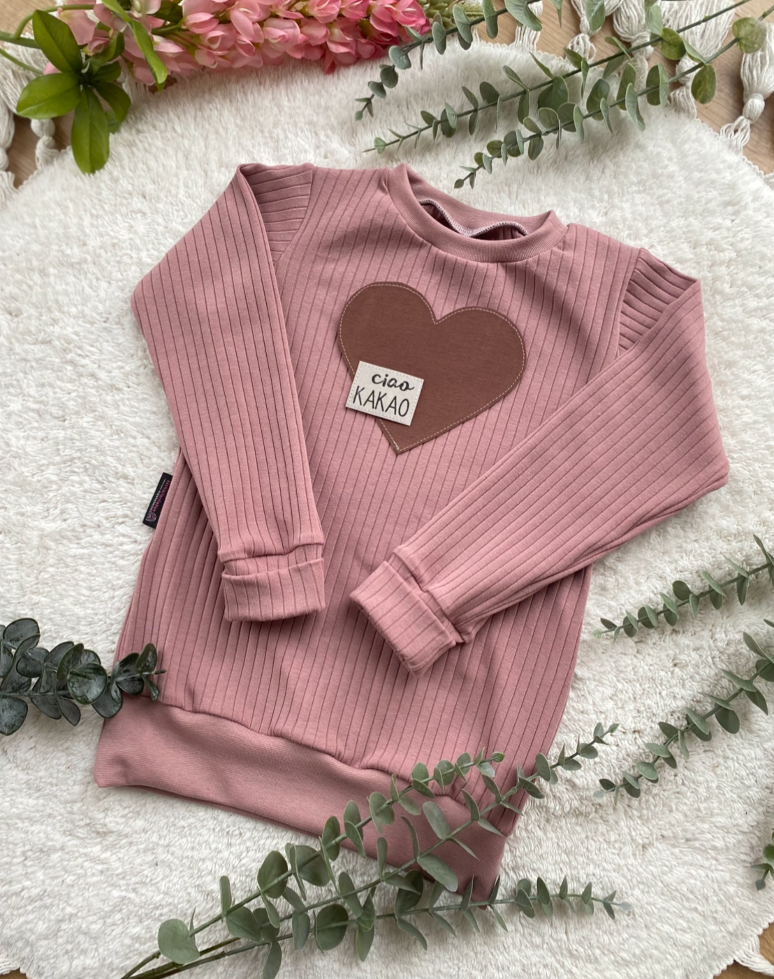 Super Soft | Longsleeve | Herz Ciao Kakao