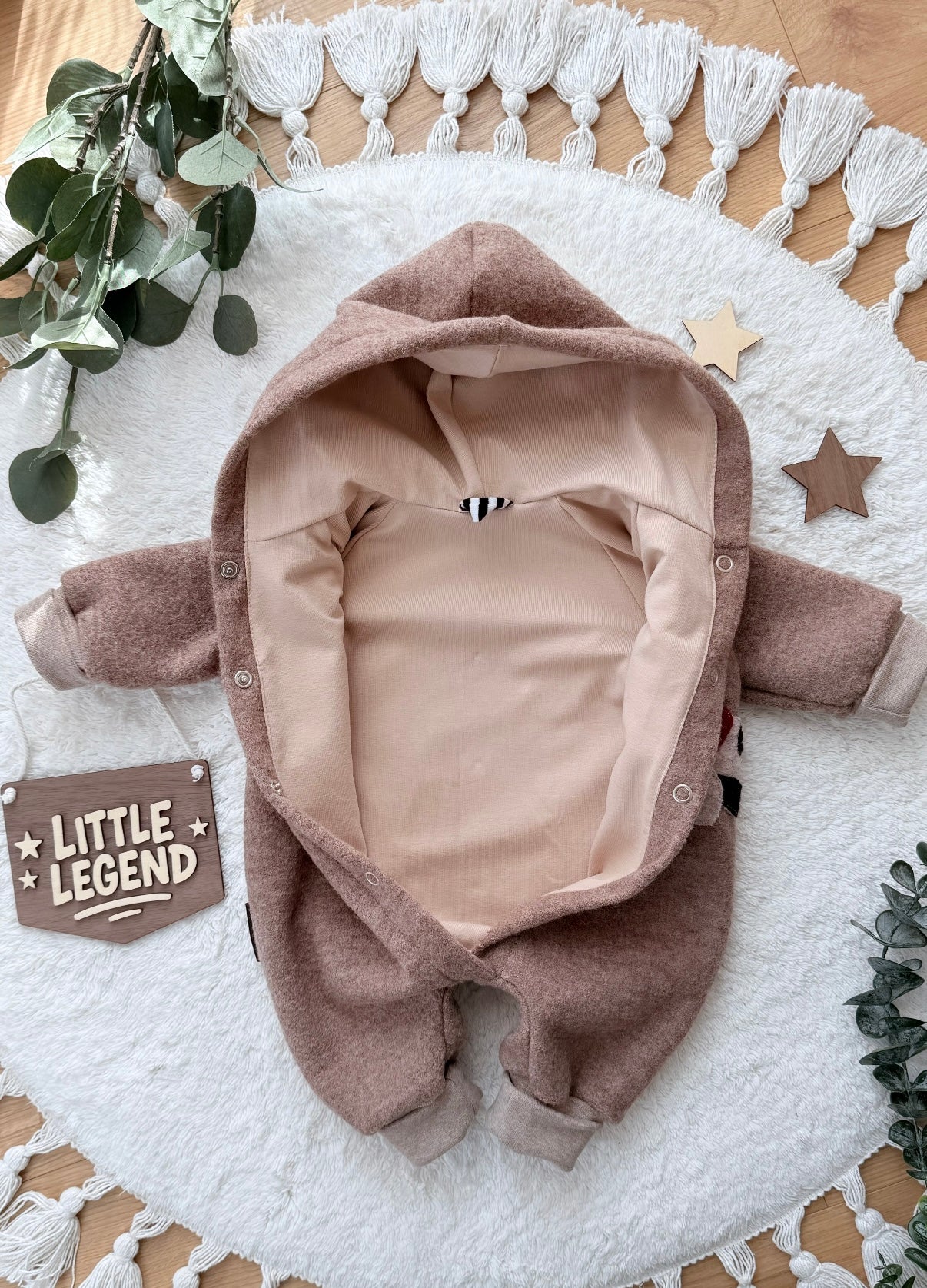 Wollwalk Overall | Walkanzug | 100% Schurwolle Schafwolle