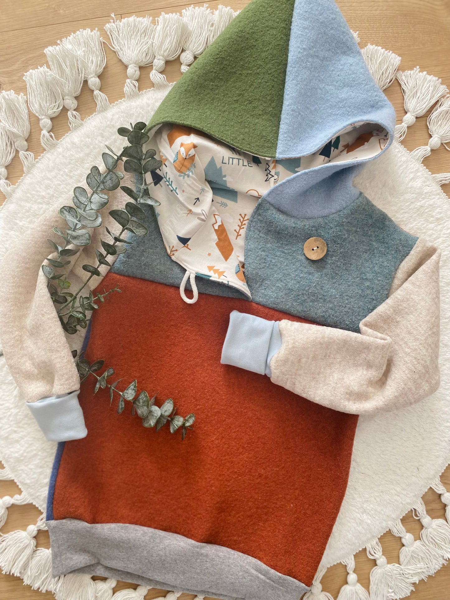 SURPRISE Troyer | RECYCLING | Wollwalk Windbreaker | 100% Schurwolle