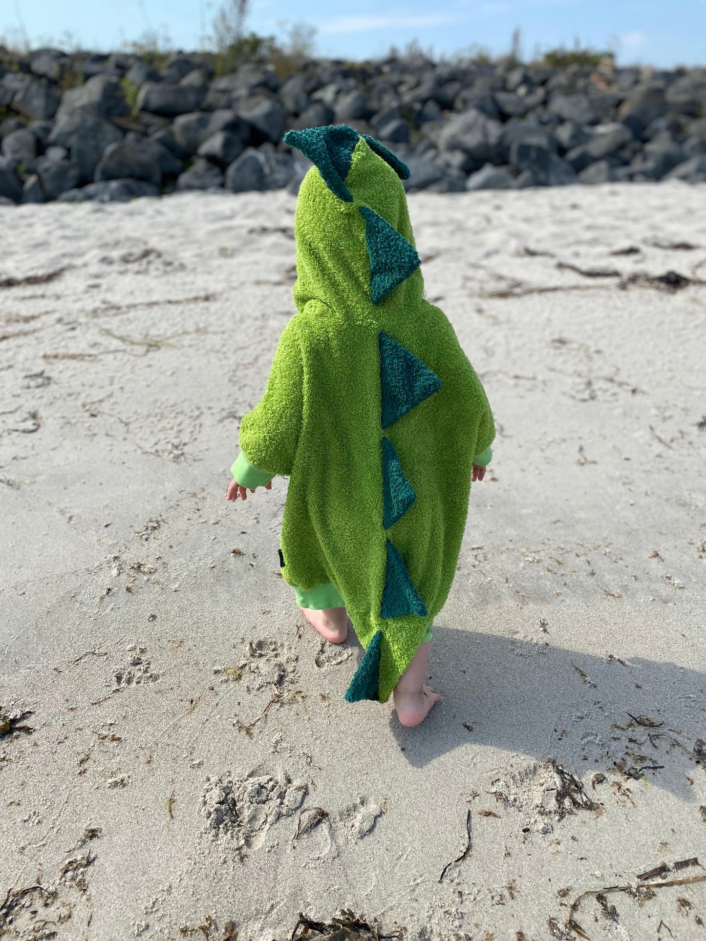 Beach-Krokodil | Bademantel | Frottee