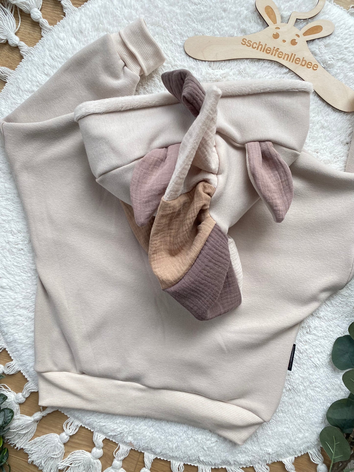 Pferd Kuschelhoodie aus Alpenfleece