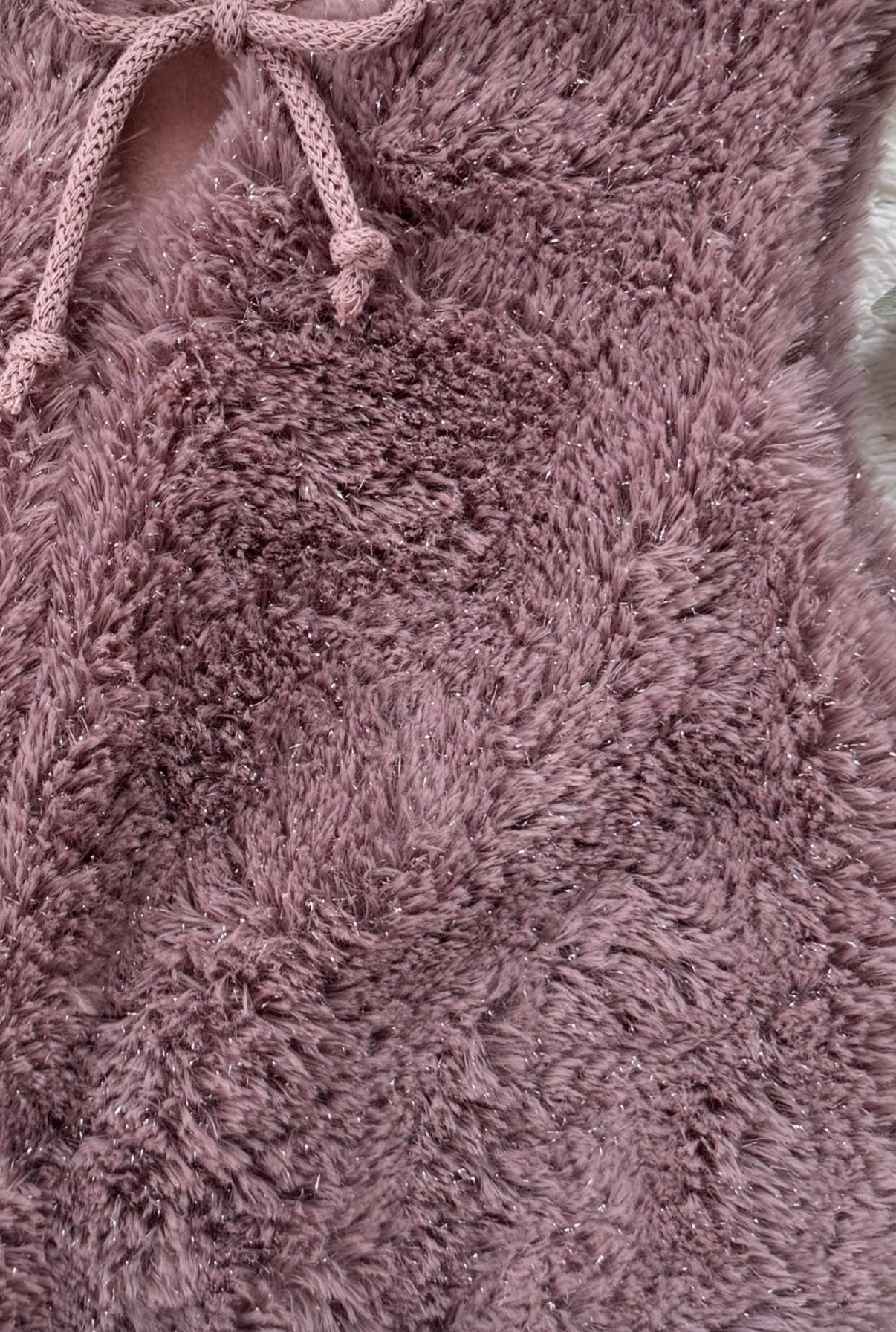 Weste | Fellweste | Glitzer