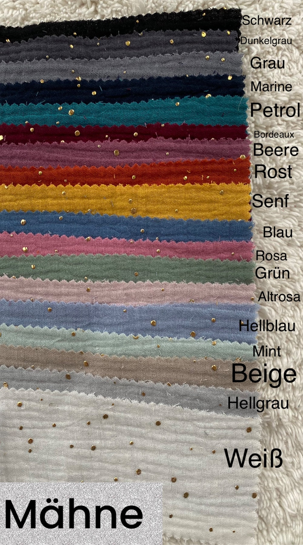Dein Design | Einhorn Beanie & Dreieckloop | Farbwahl | Uni Farben
