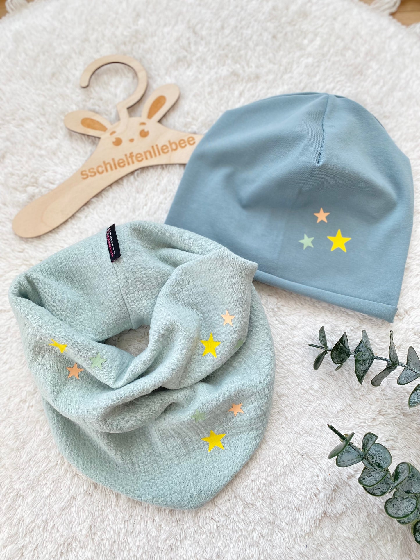 Dein Design | Musselinloop | Sterne | Sommerloop