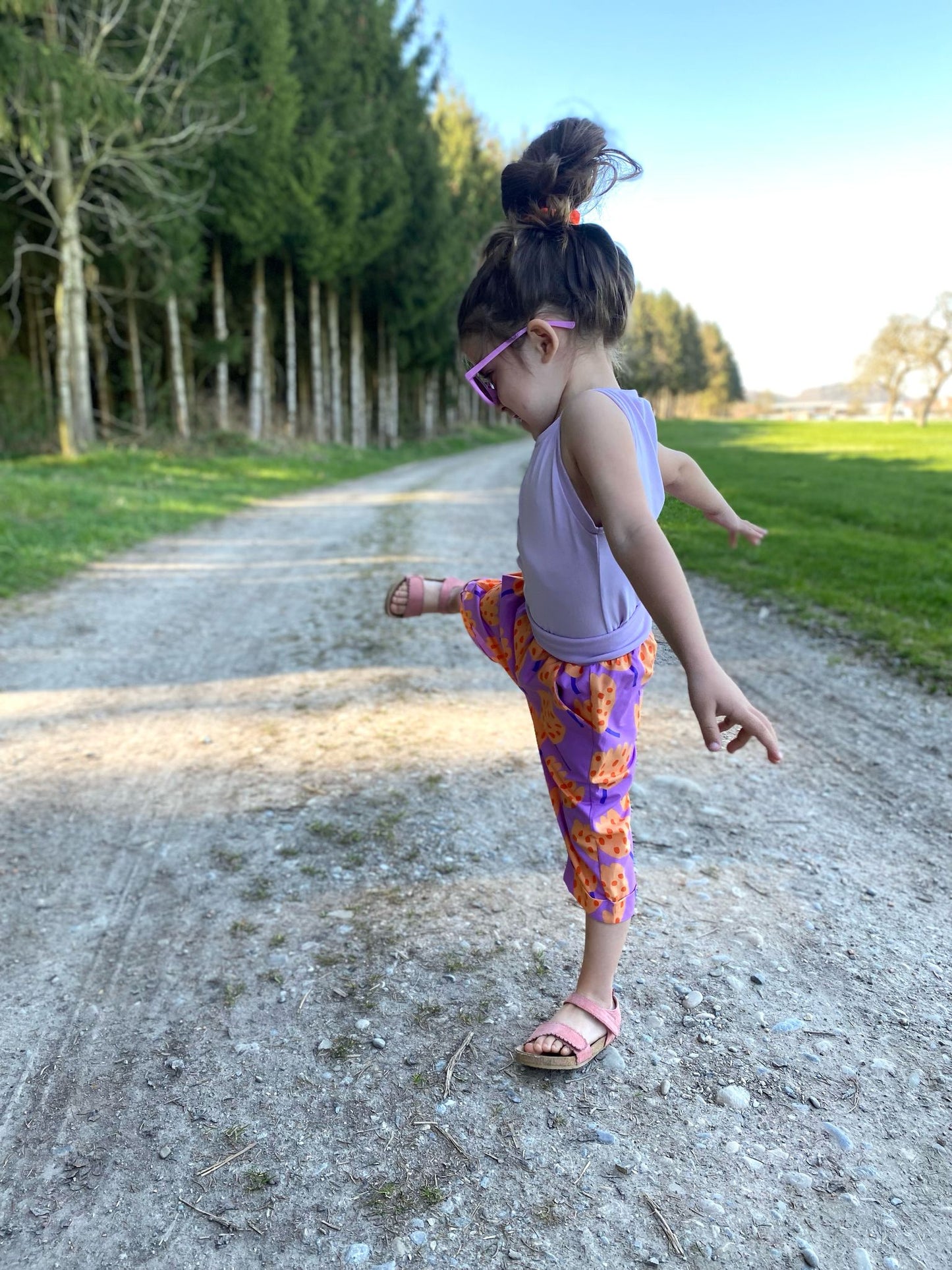 Culotte | Weite Hose | Leichte Baumwolle