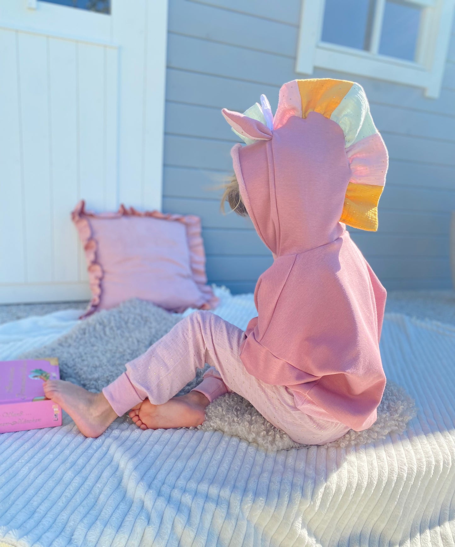 Einhorn Oversized Kuschelhoodie | Alpenfleece