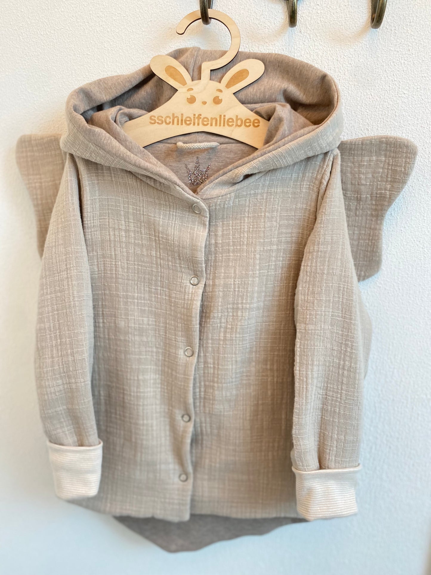 Musselinjacke "Schmetterling"