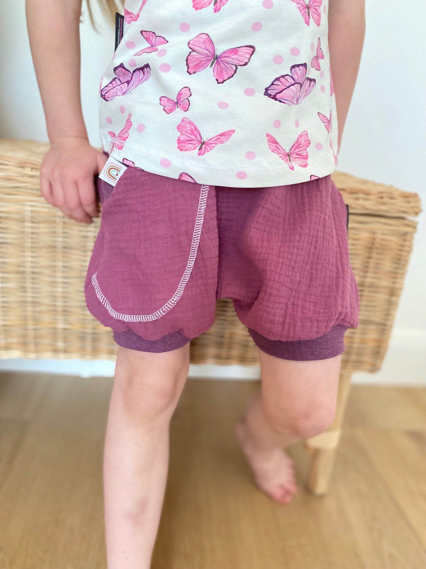 Dein Design | Shorty Buxe | Musselin-Shorts | Farbwahl