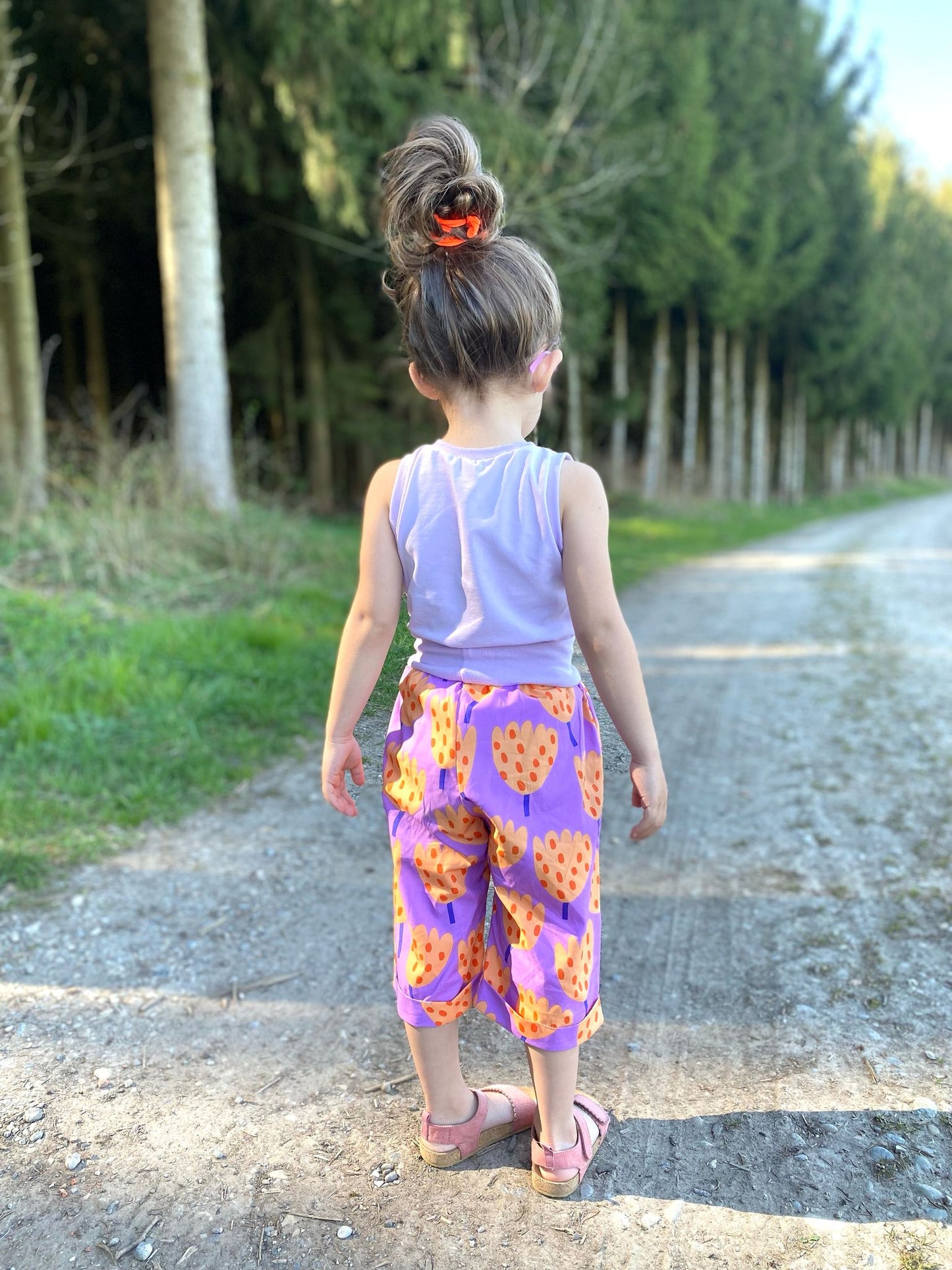 Culotte | Weite Hose | Leichte Baumwolle