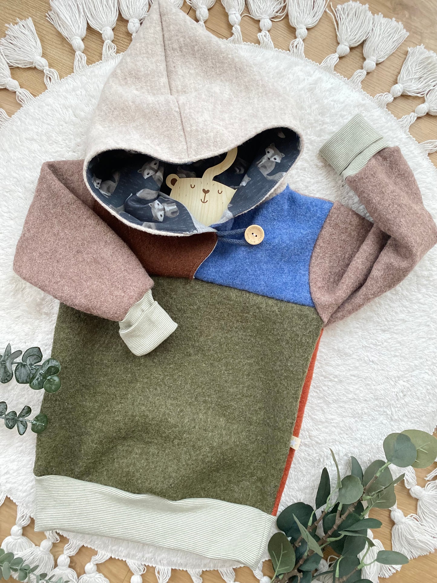 SURPRISE Troyer | RECYCLING | Wollwalk Windbreaker | 100% Schurwolle