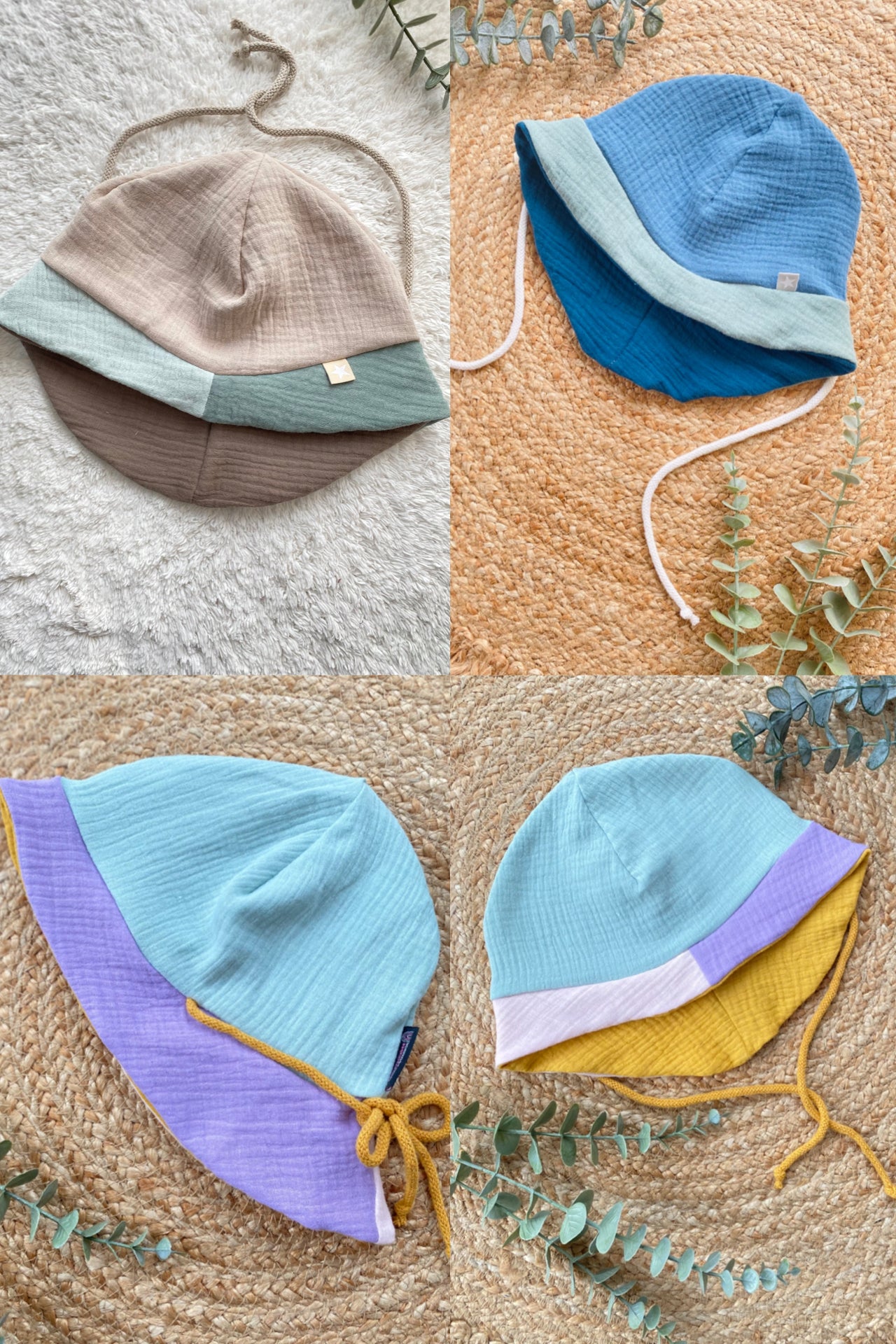 SURPRISE | RECYCLING | Sonnenhut Musselin