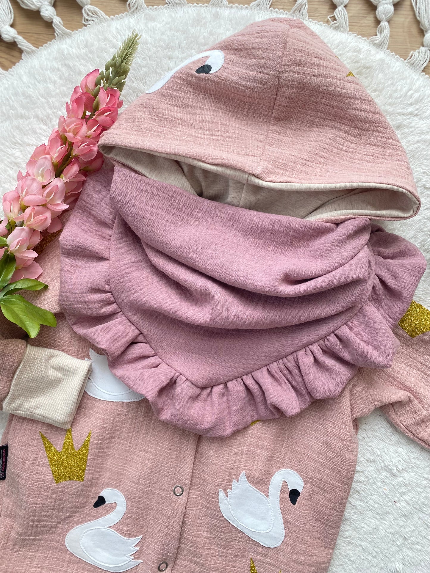 Vintage Loop | Musselinloop | Sommerloop