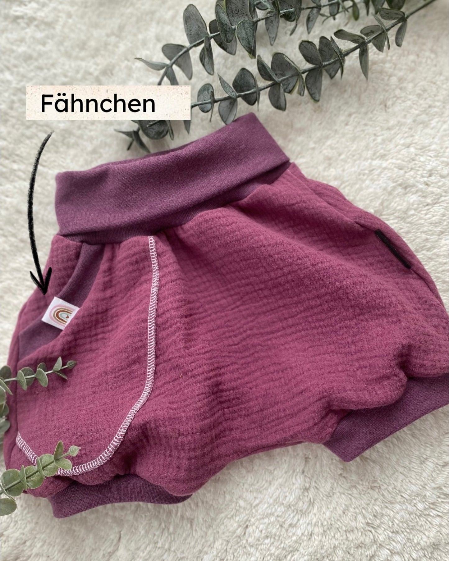 Dein Design | Shorty Buxe | Musselin-Shorts | Farbwahl
