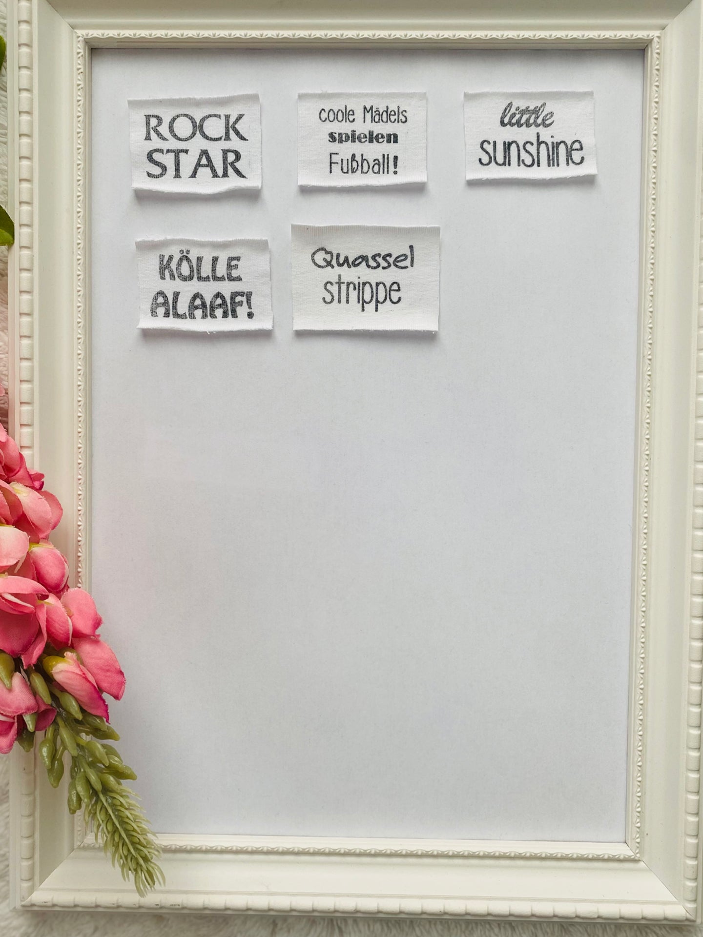 Dein Design | Oversized Shirt | Applikation Herz | Label Auswahl