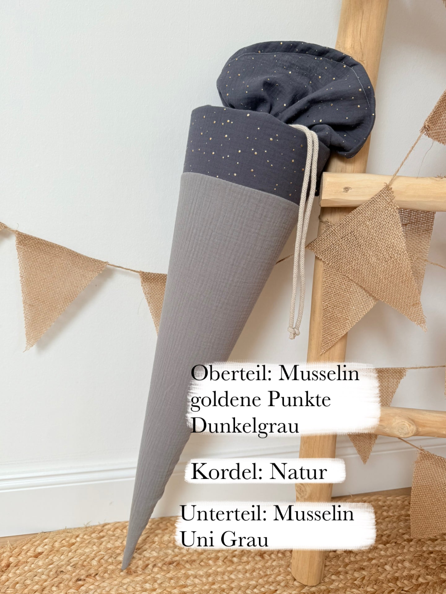 Dein Design | MIX IT - Alle Farben! Schultüte 70 cm & Geschwistertüte 35 cm für Jungen & Mädchen