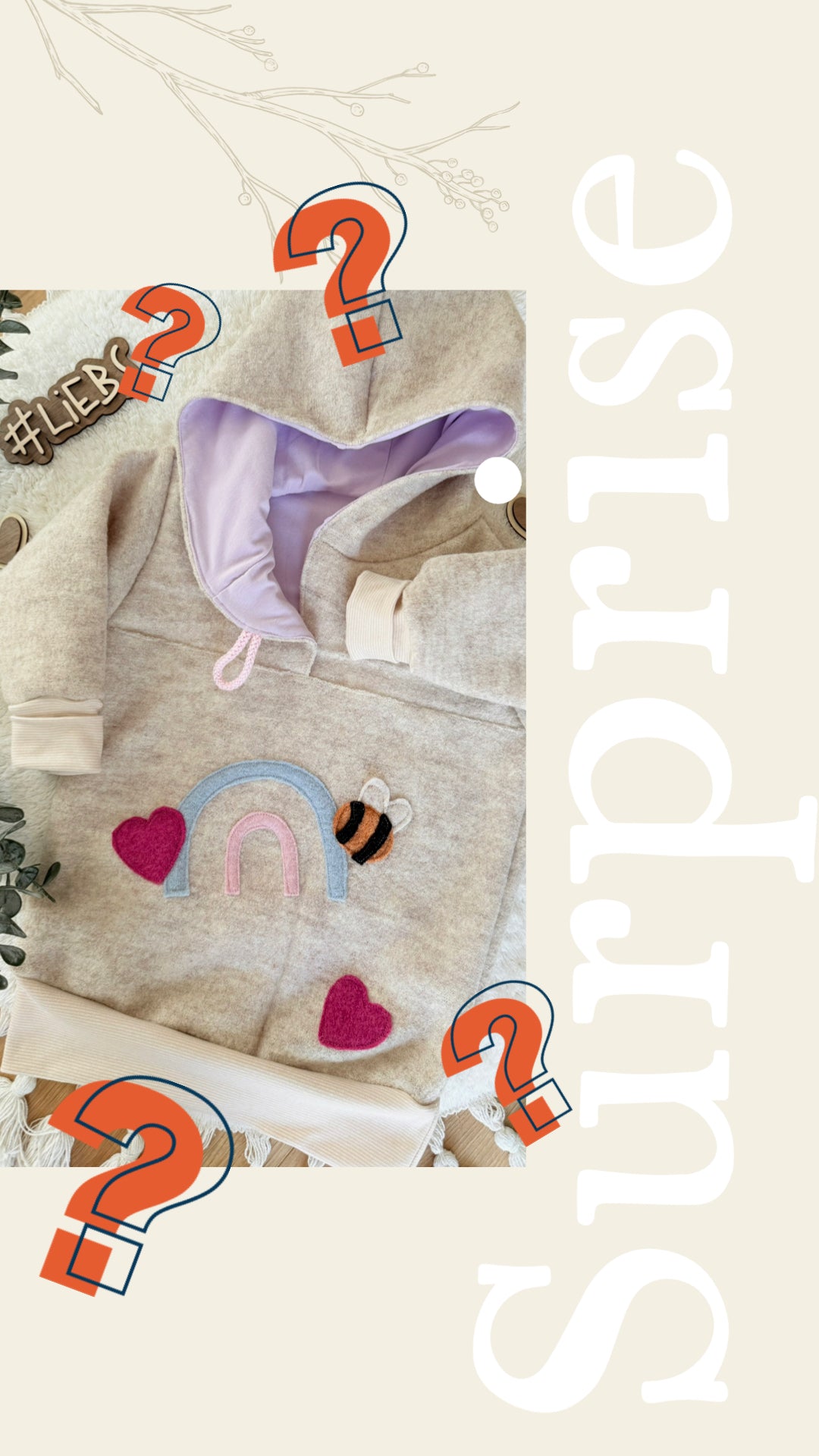 SURPRISE Windbreaker „Geschichtenerzähler“ | Wollwalk | 100% Schurwolle