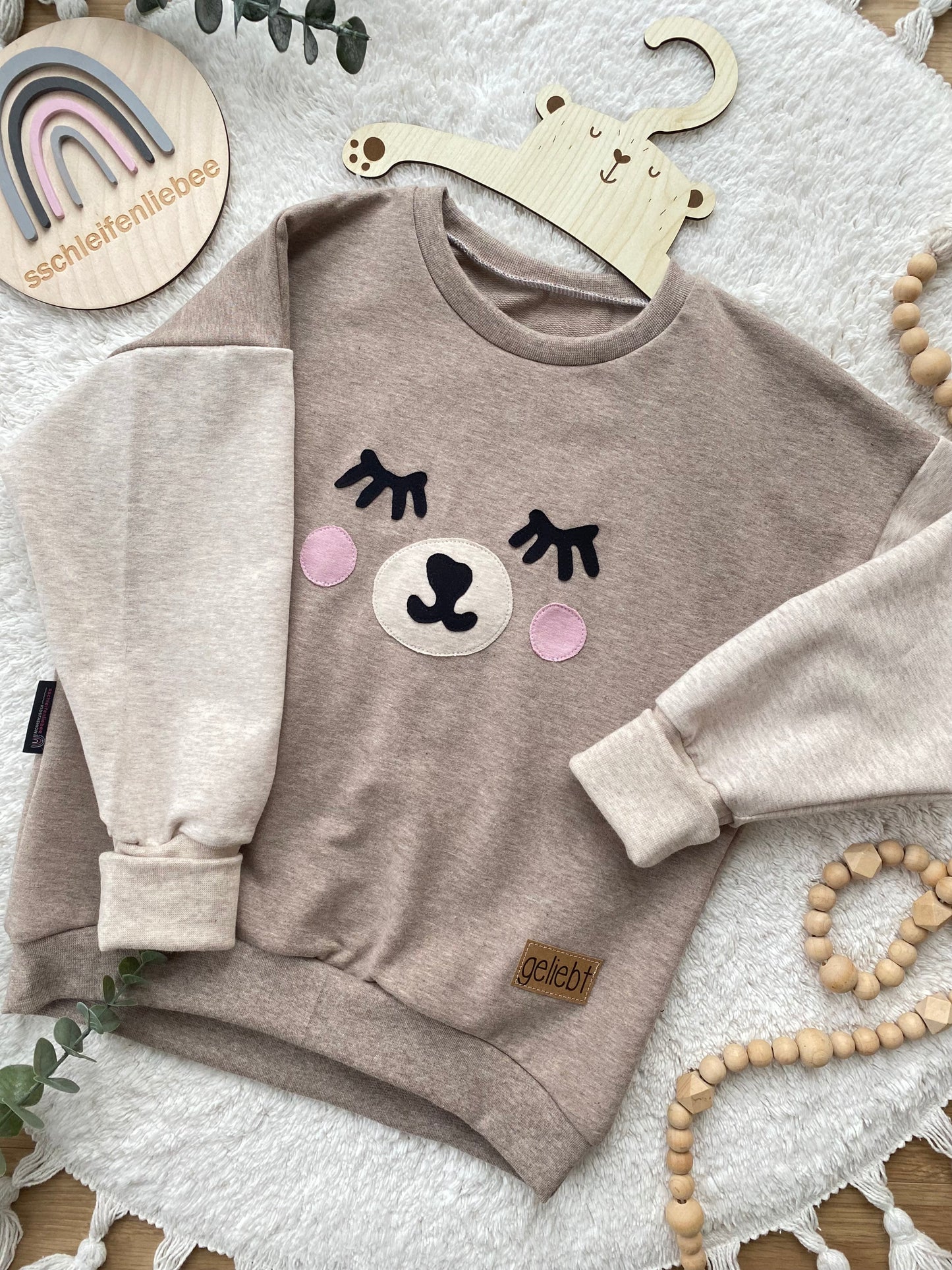 Oversized Sweater | Bär | geliebt