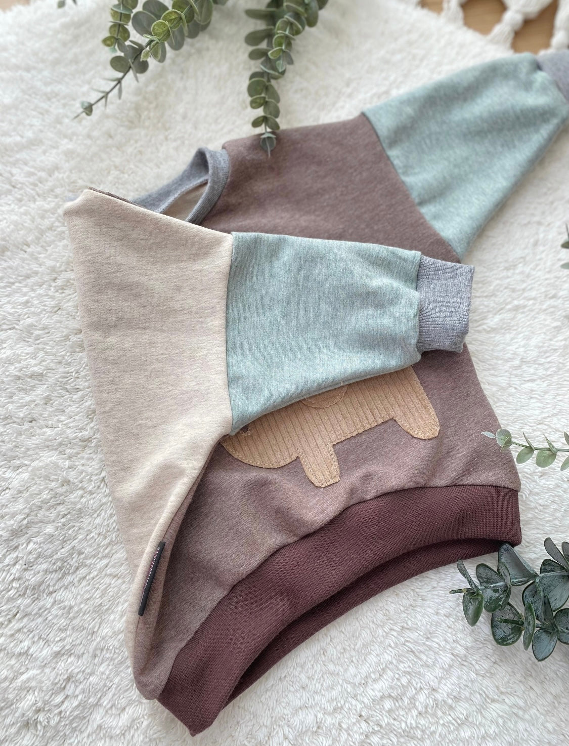 Oversized Sweater | Elefant | Color Blocking