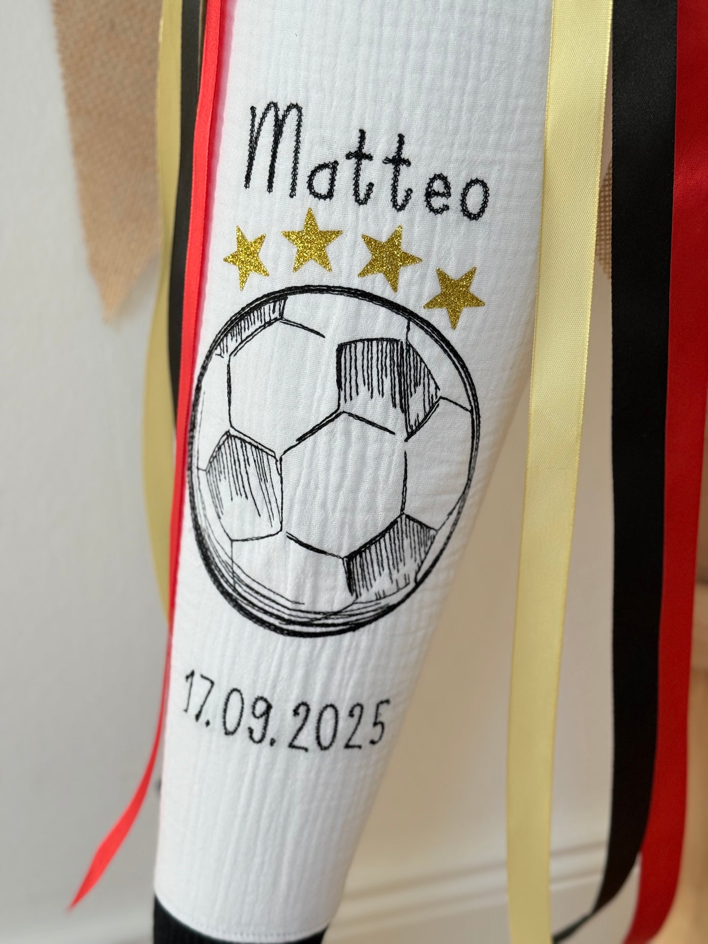 Schultüte WM | Fußball | Deutsche Fußballnationalmannschaft | Junge | Nationalmannschaft | 70 cm | Einschulung | Erster Schultag