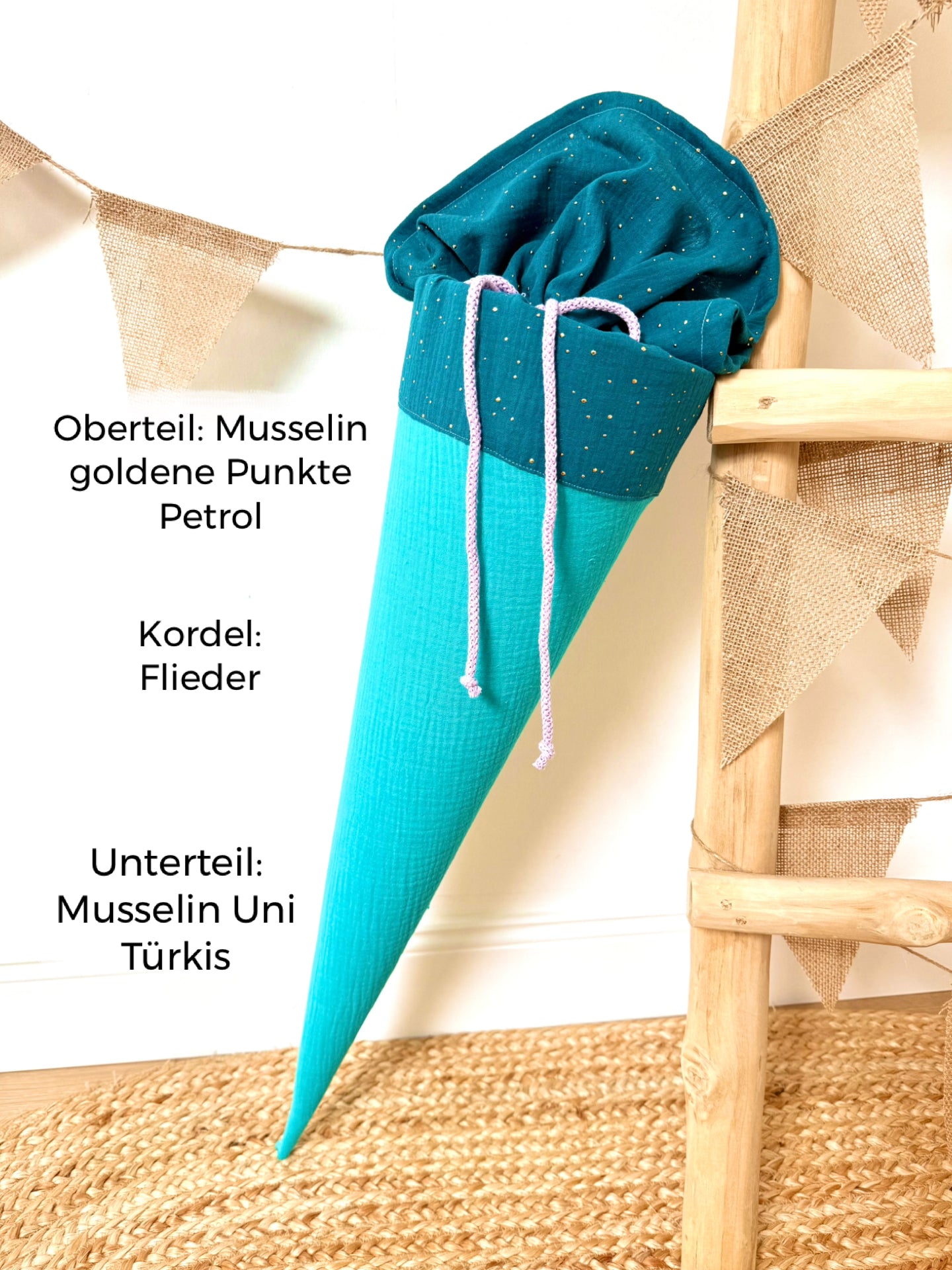 Dein Design | MIX IT - Alle Farben! Schultüte 70 cm & Geschwistertüte 35 cm für Jungen & Mädchen