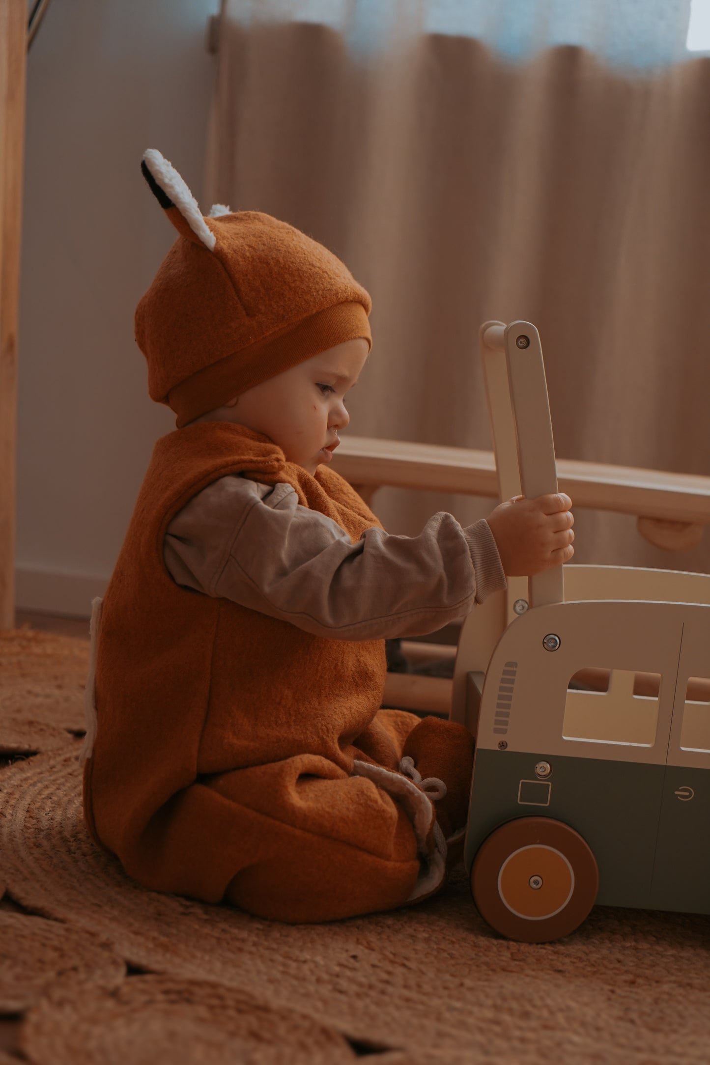 Walk Jumpsuit | Fuchs | 100% Schurwolle Schafwolle