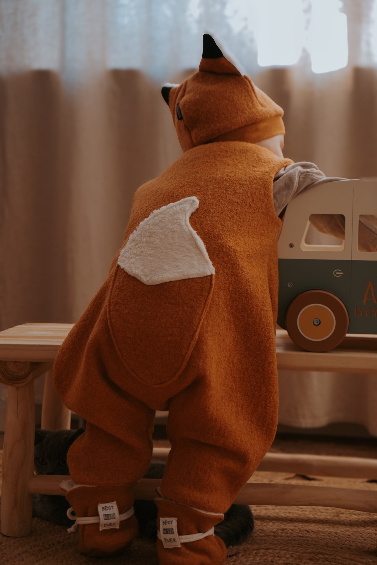Walk Jumpsuit | Fuchs | 100% Schurwolle Schafwolle