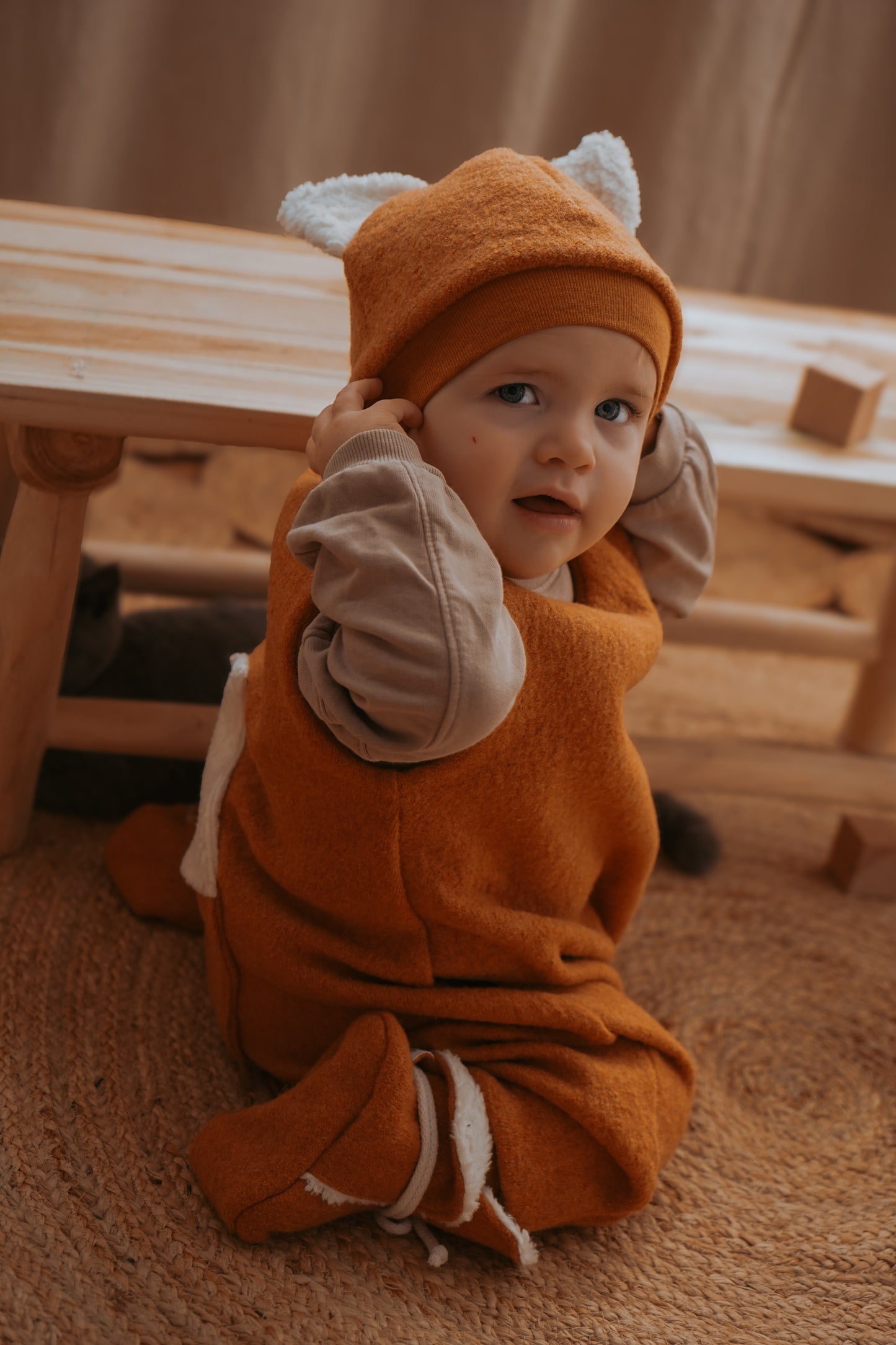 Walk Jumpsuit | Fuchs | 100% Schurwolle Schafwolle