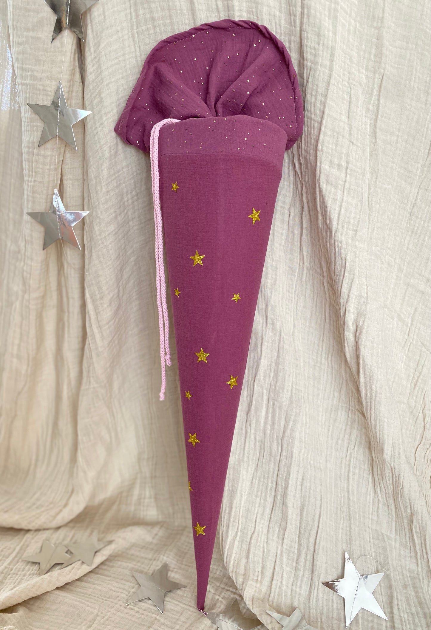Dein Design | Sterne Schultüte 70 cm & Geschwistertüte 35 cm