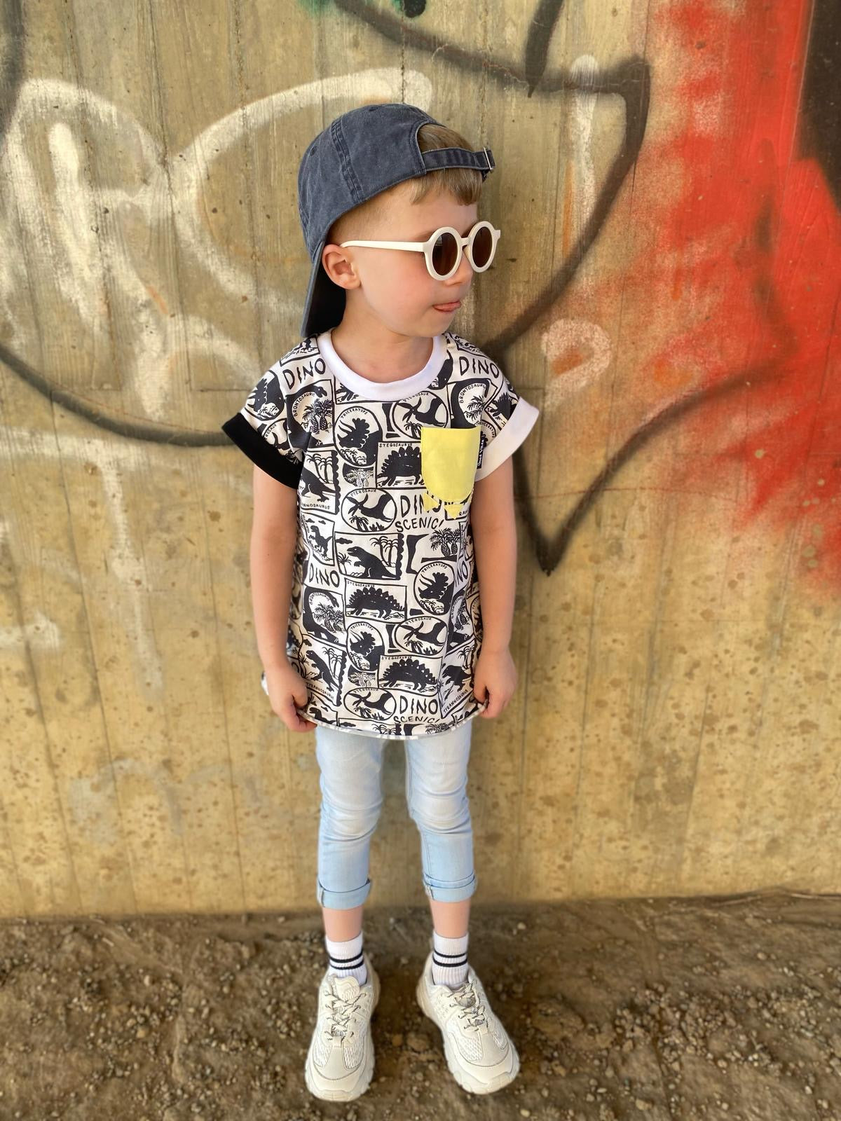 Oversized Shirt | Sun | Dino