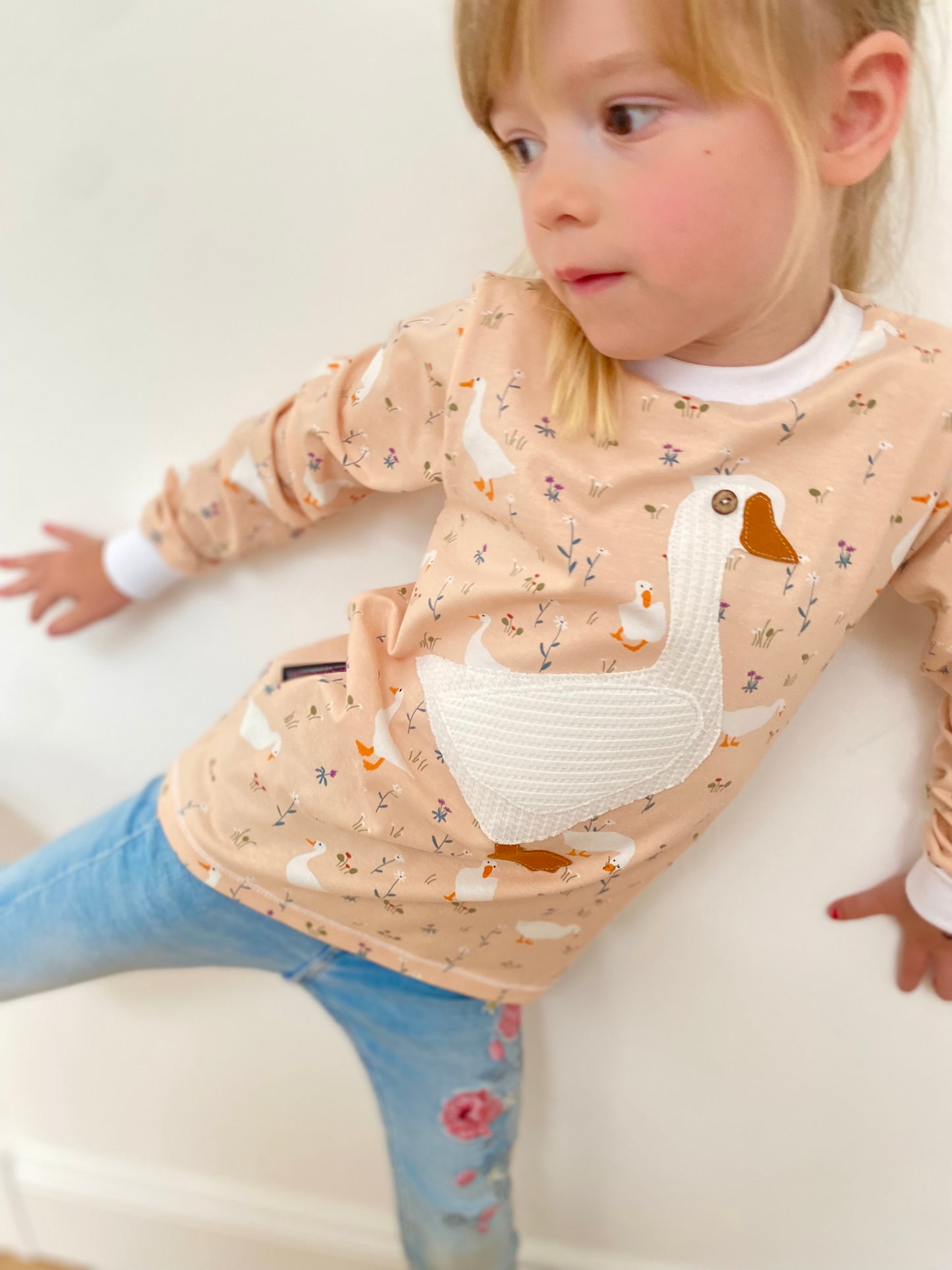 Longsleeve ab Körpergröße 80 cm | Gans