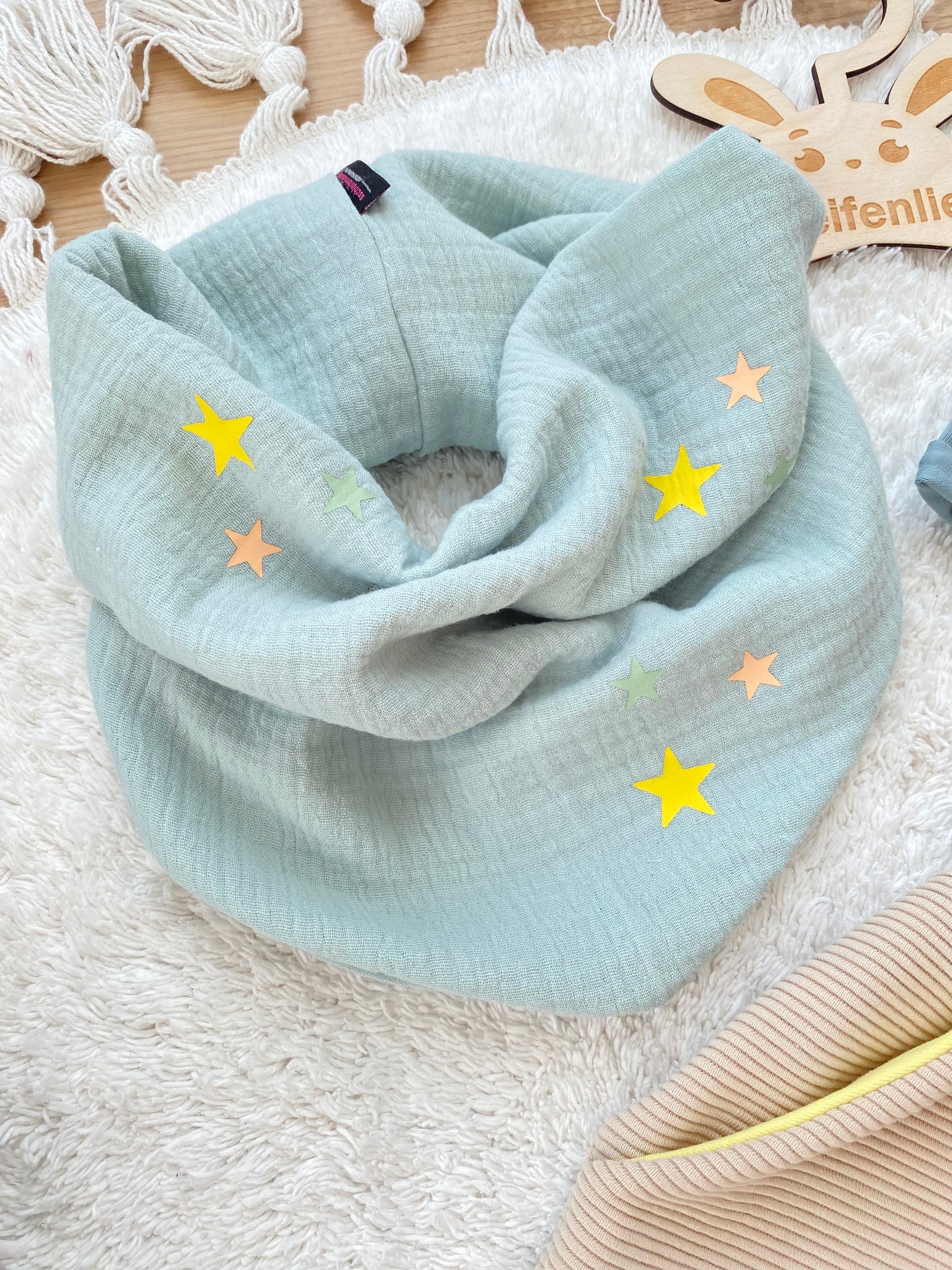 Dein Design | Musselinloop | Sterne | Sommerloop