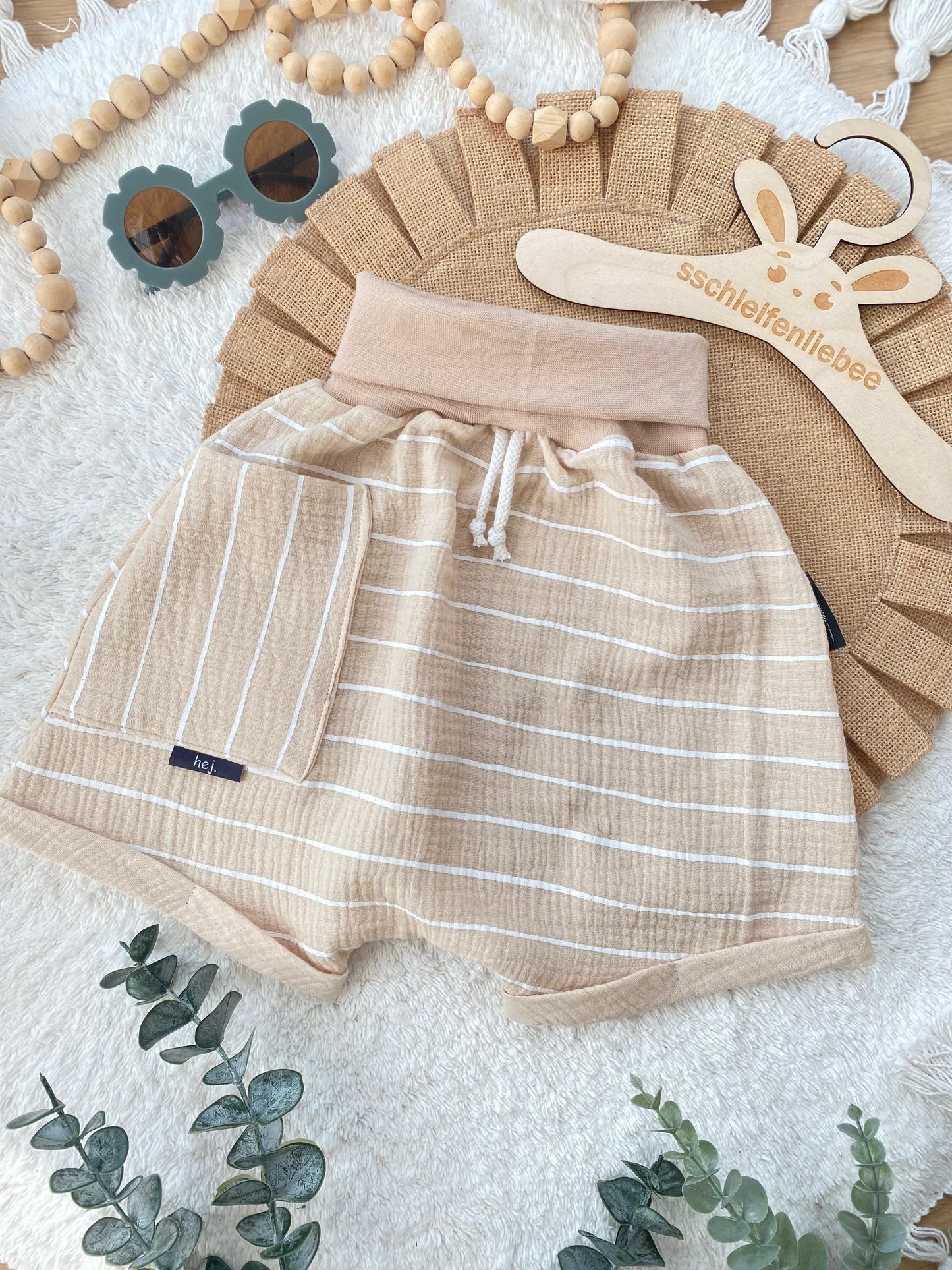 Loose Fit Shorts | Musselin