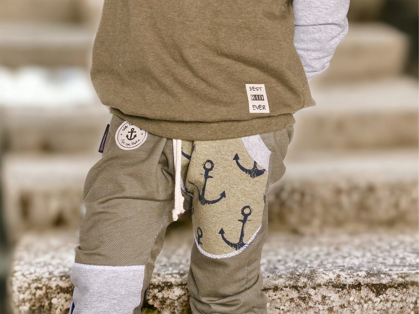 Regular Fit Jogger | Jeansoptik | Anker