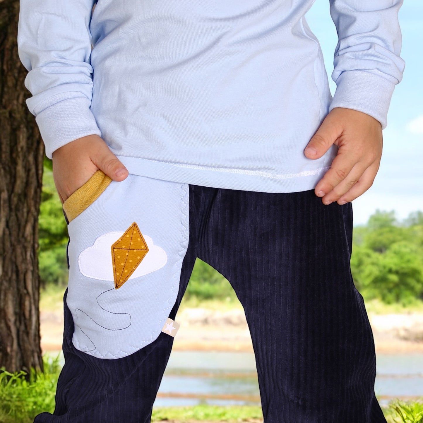 Loose Fit Jogger | Kuschelcord | Drache