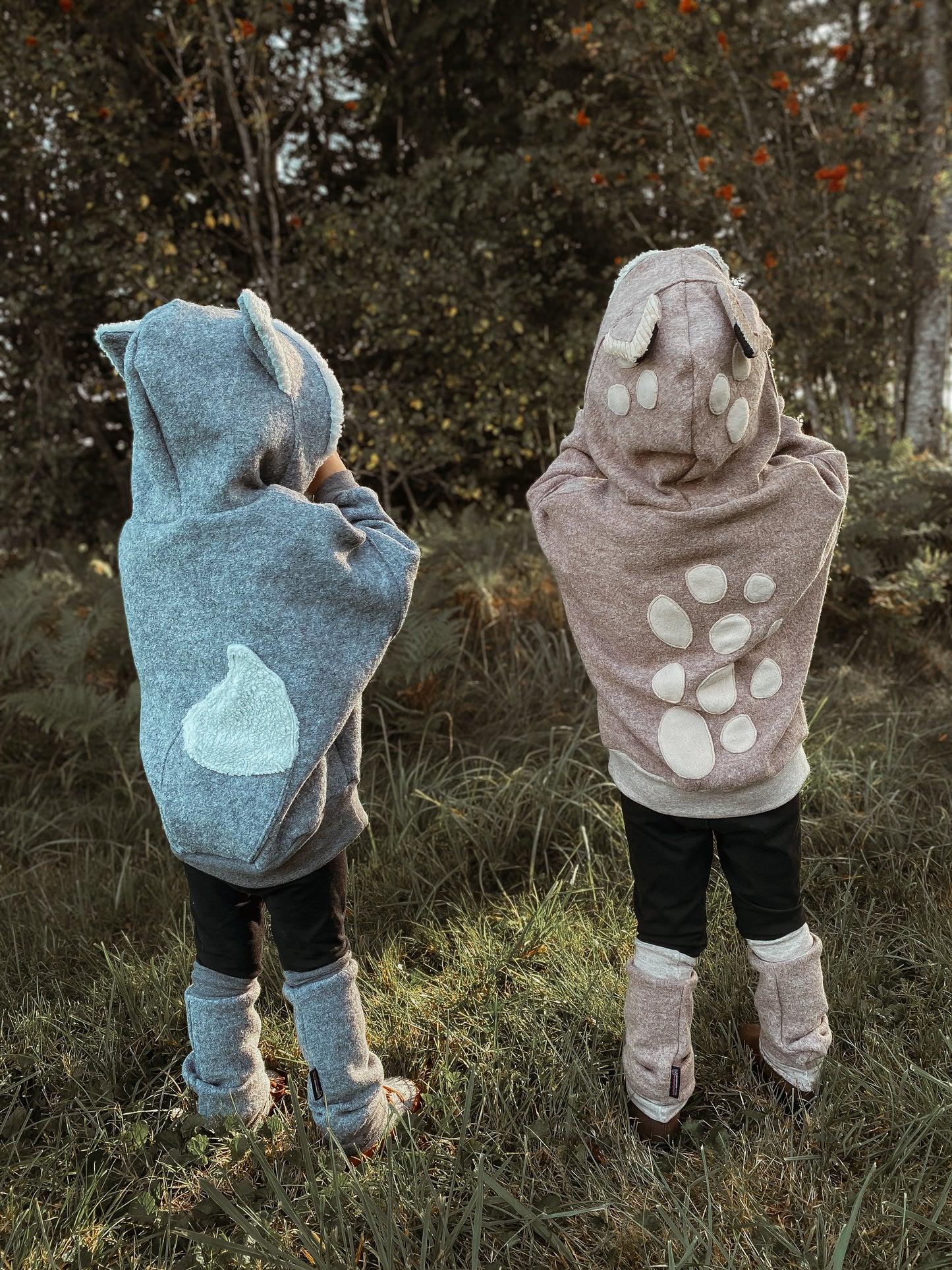 Walkstulpen | Stulpen passend zum Wolf | Beinstulpen | 100% Schurwolle