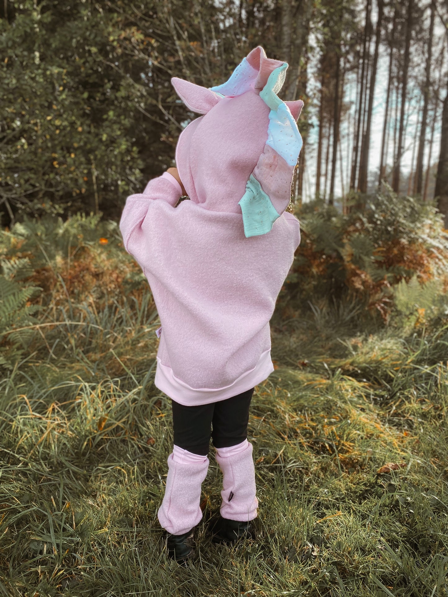 Oversized Windbreaker | Einhorn | 100% Schurwolle Schafwolle